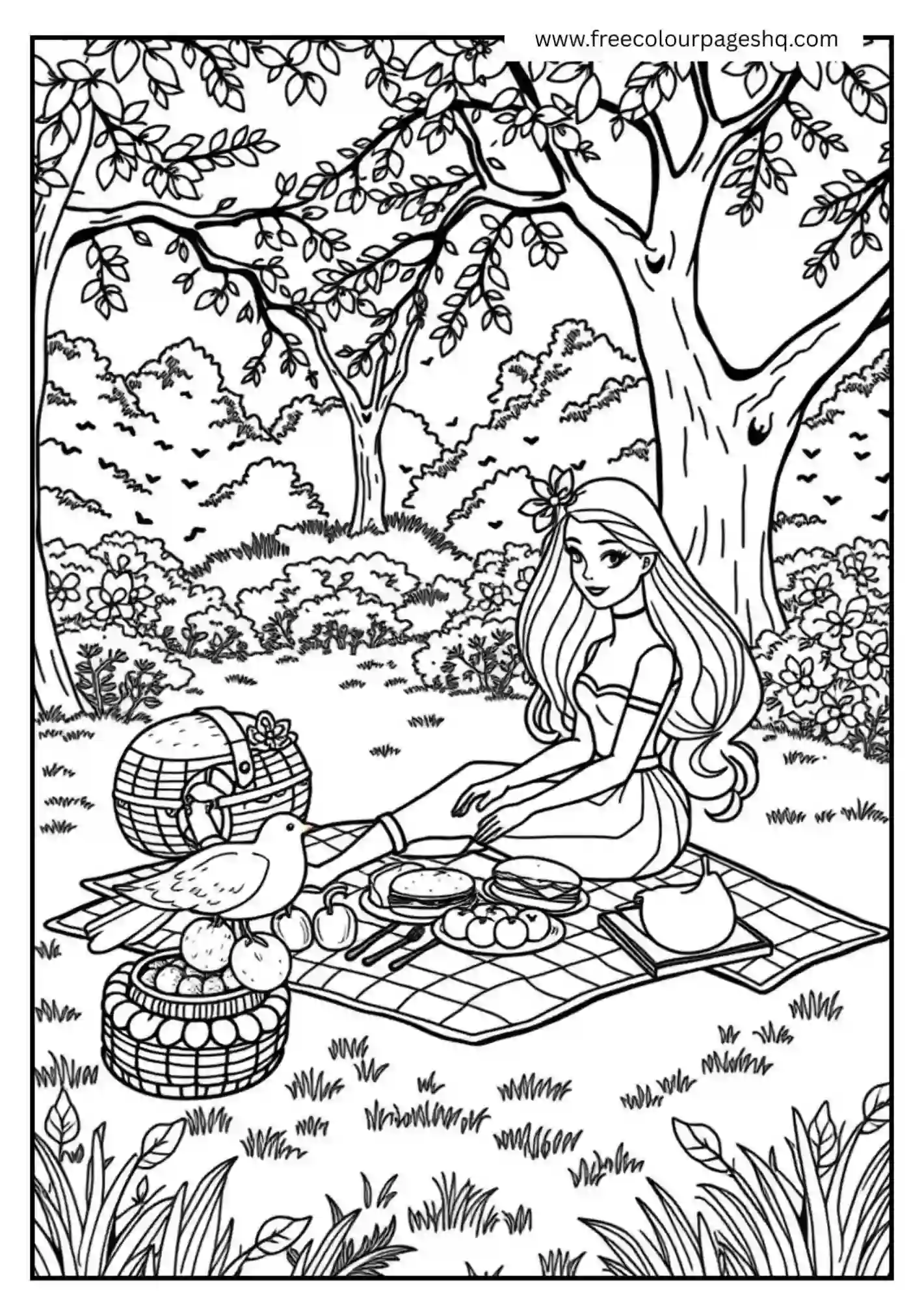 Picnic with Barbie & Friends