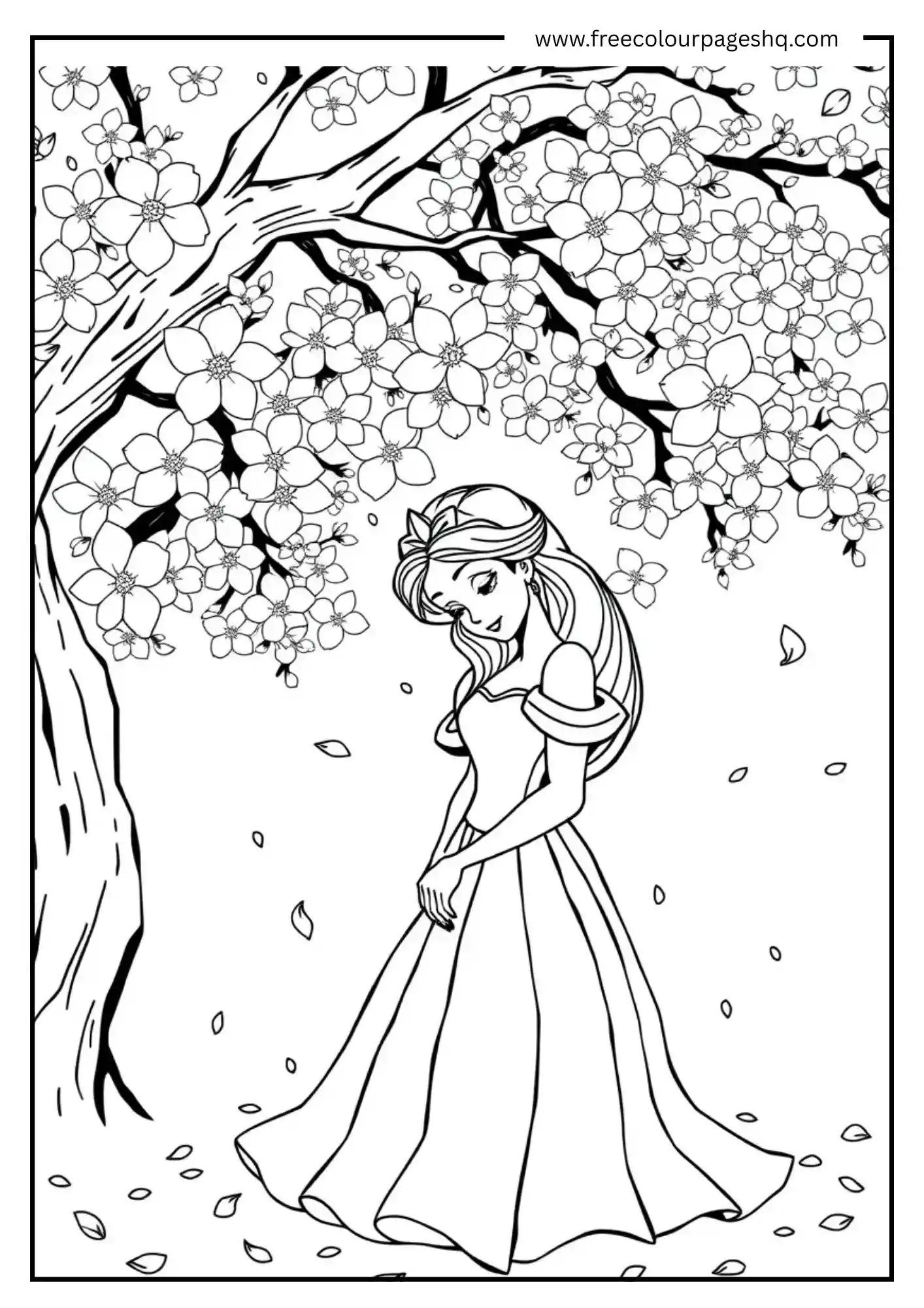 Princess in Woods