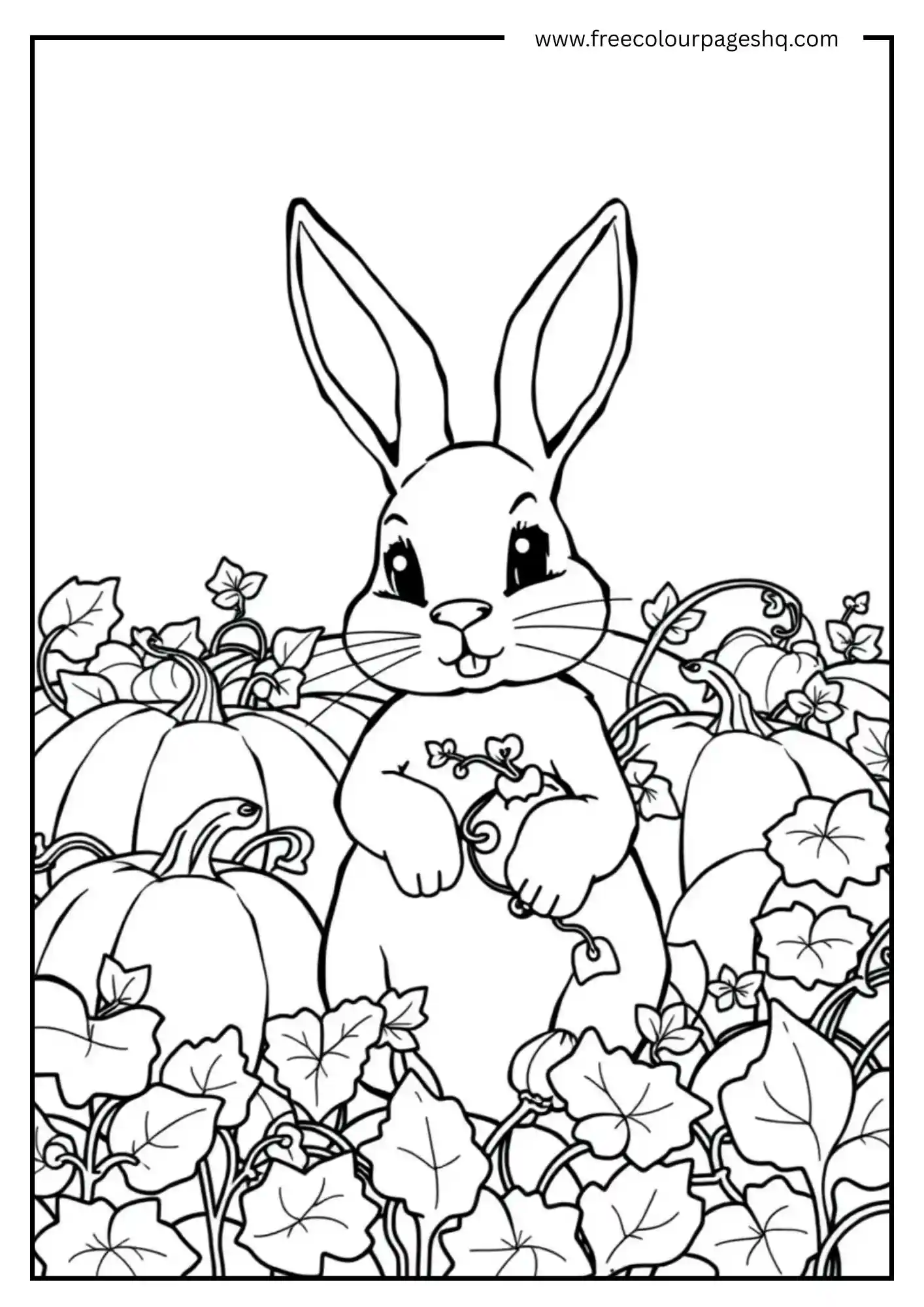Pumpkin Patch Bunny