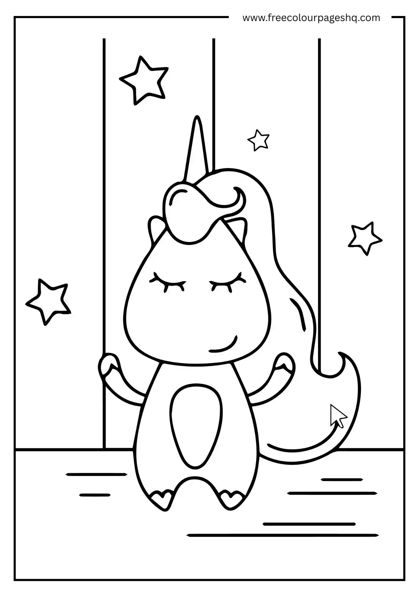 Relaxing Unicorn