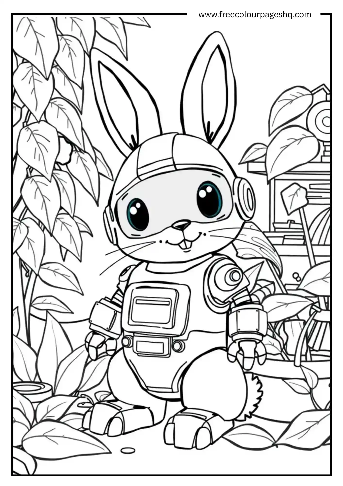 Robot Friend Bunny
