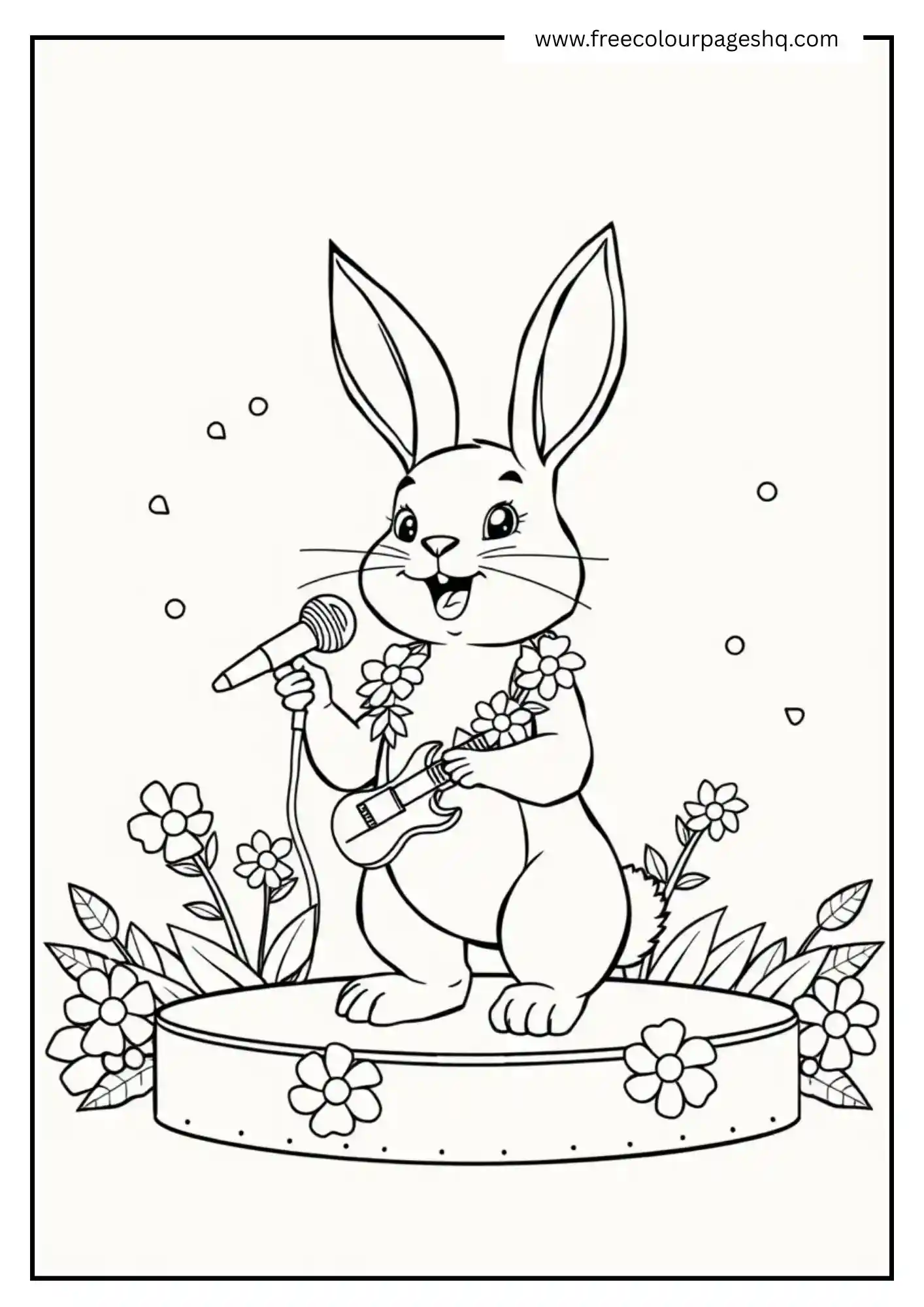 Rockstar Bunny Stage