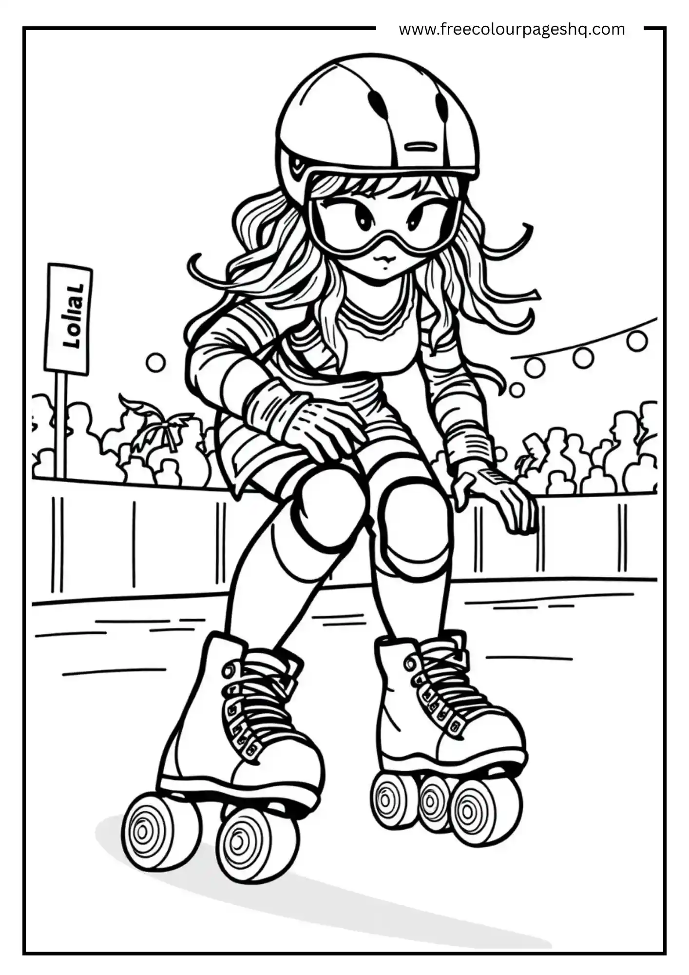 Roller Skating Boba