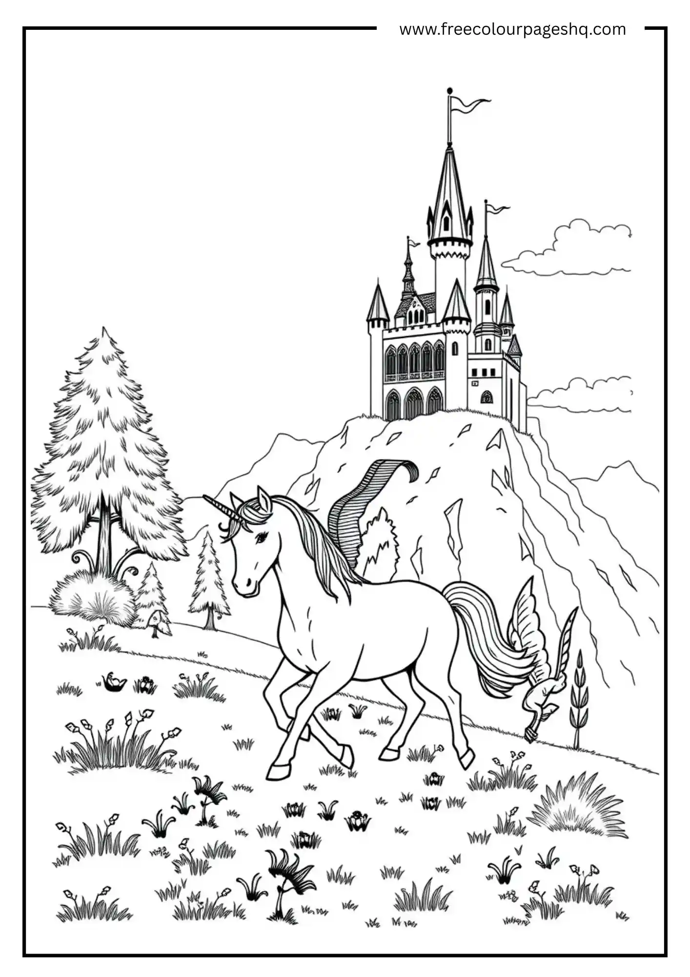 Royal Unicorn Castle