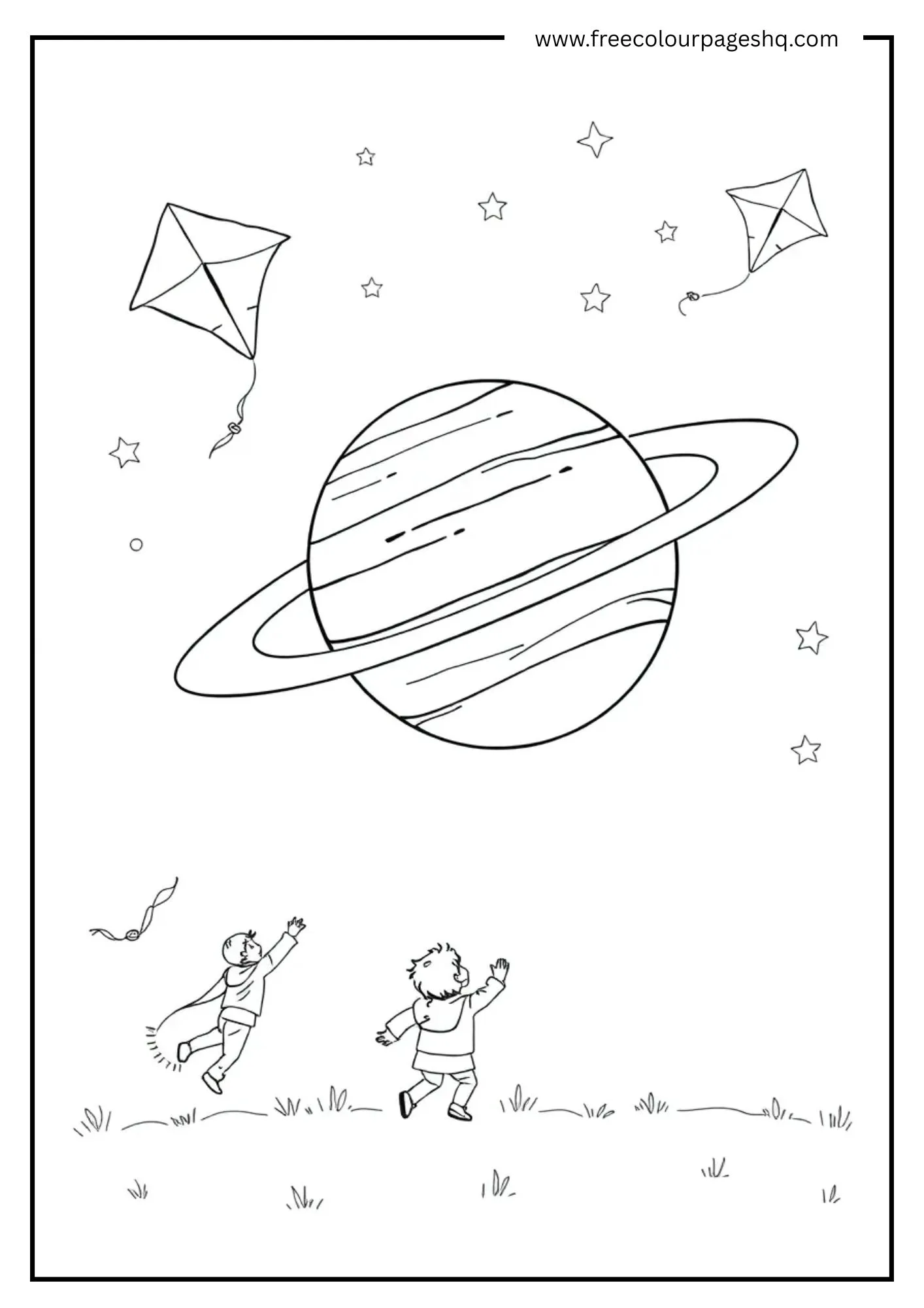 Saturn Kite Adventure