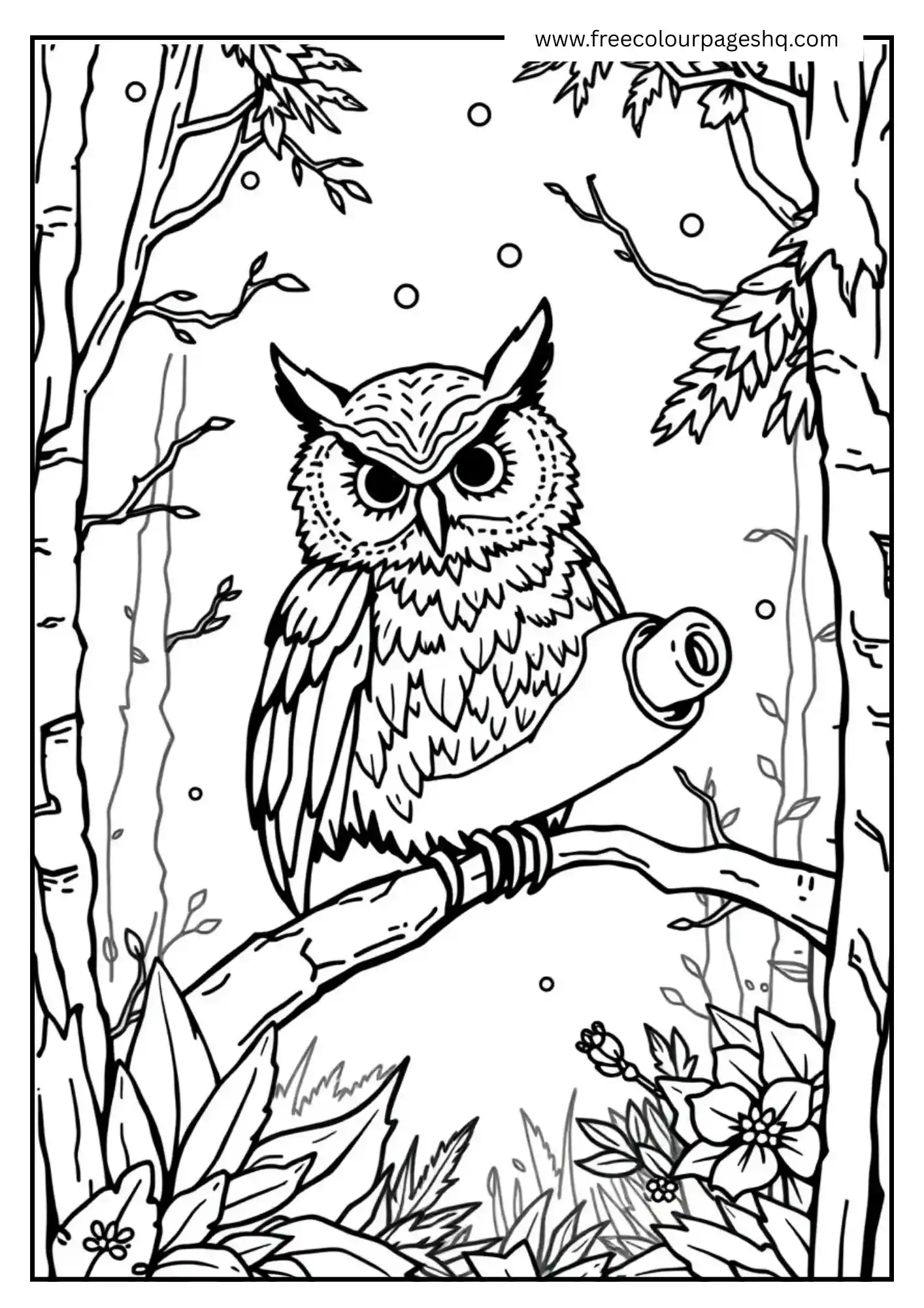 Scroll Delivery Owl