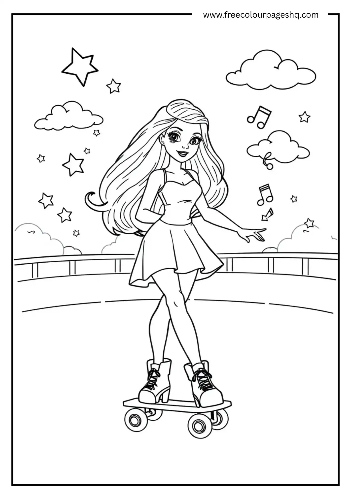 Skate Vibes Barbie