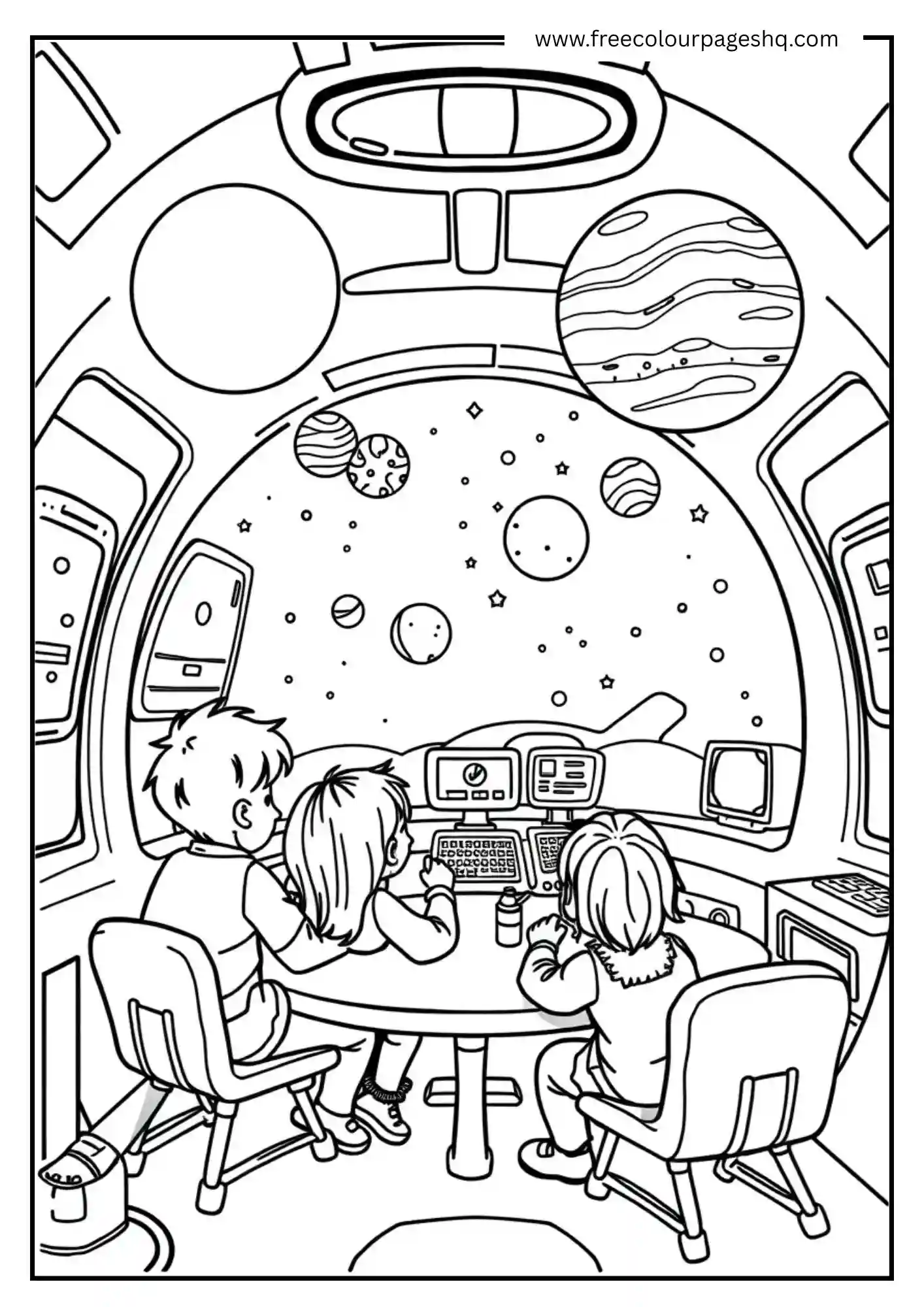 Spaceship Classroom