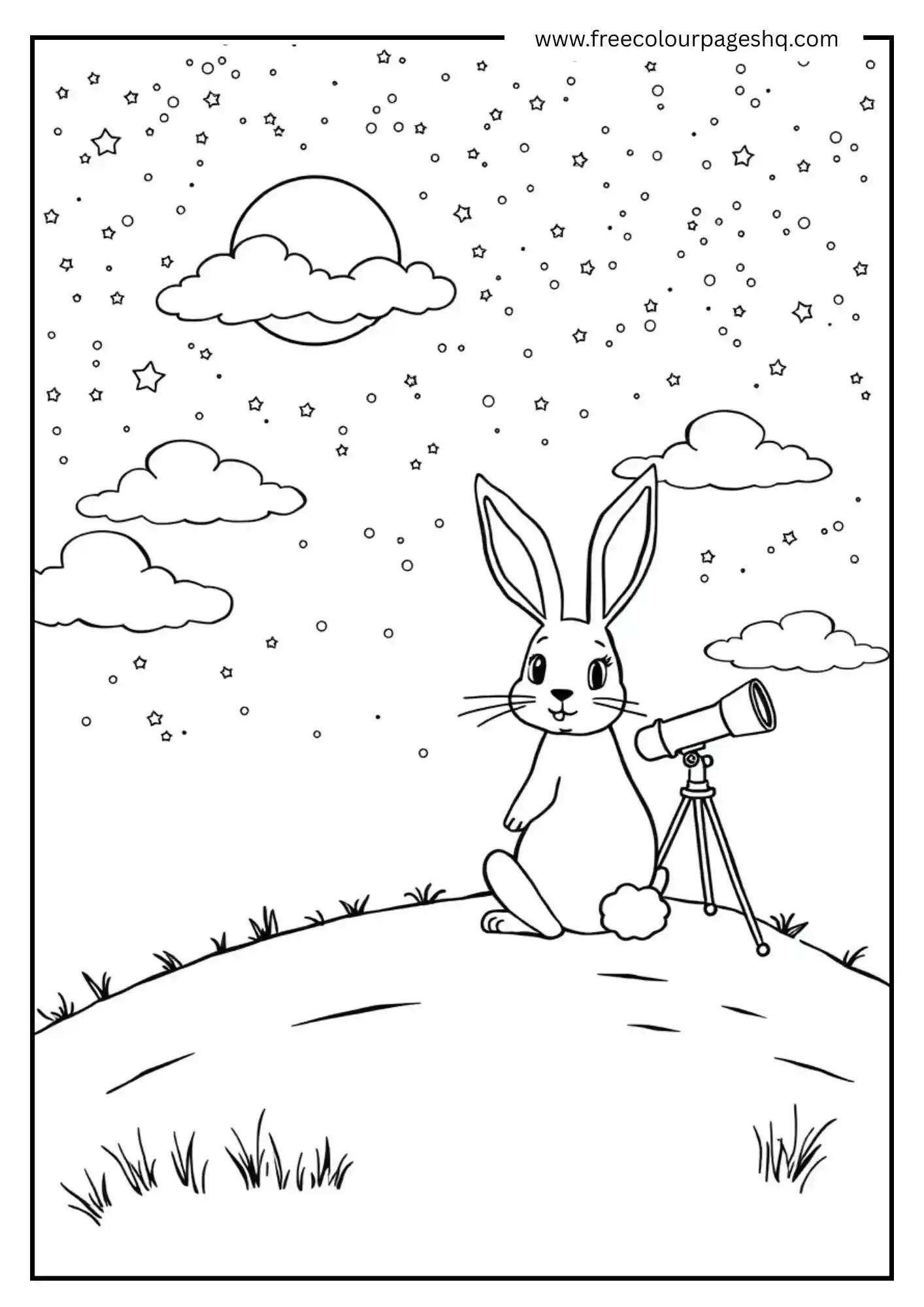 Star Gazing Bunny