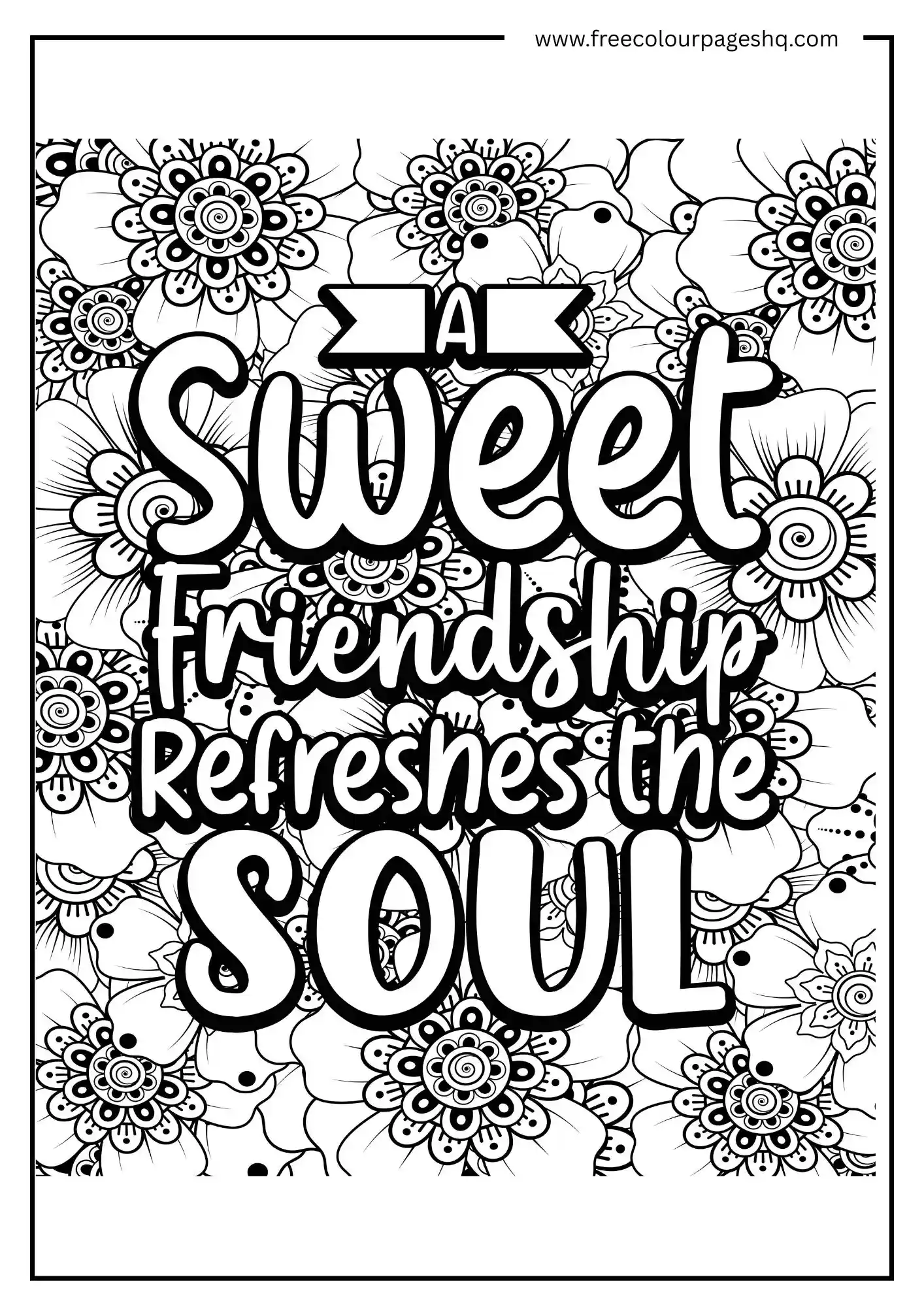 Sweet Friendship Quote