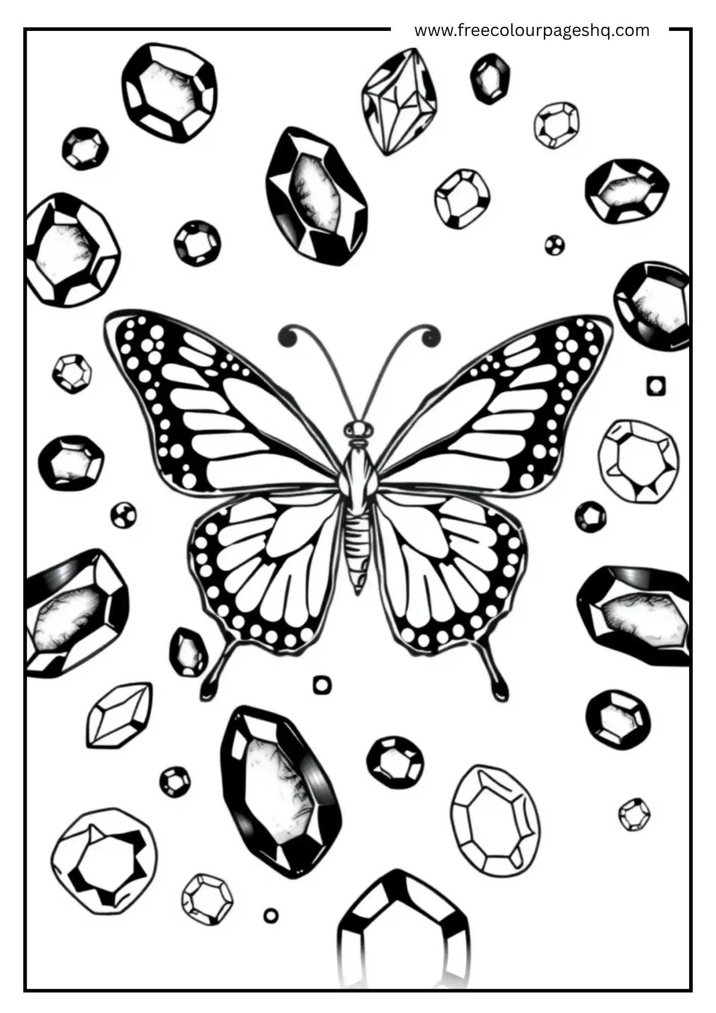 The Gemstone Butterfly
