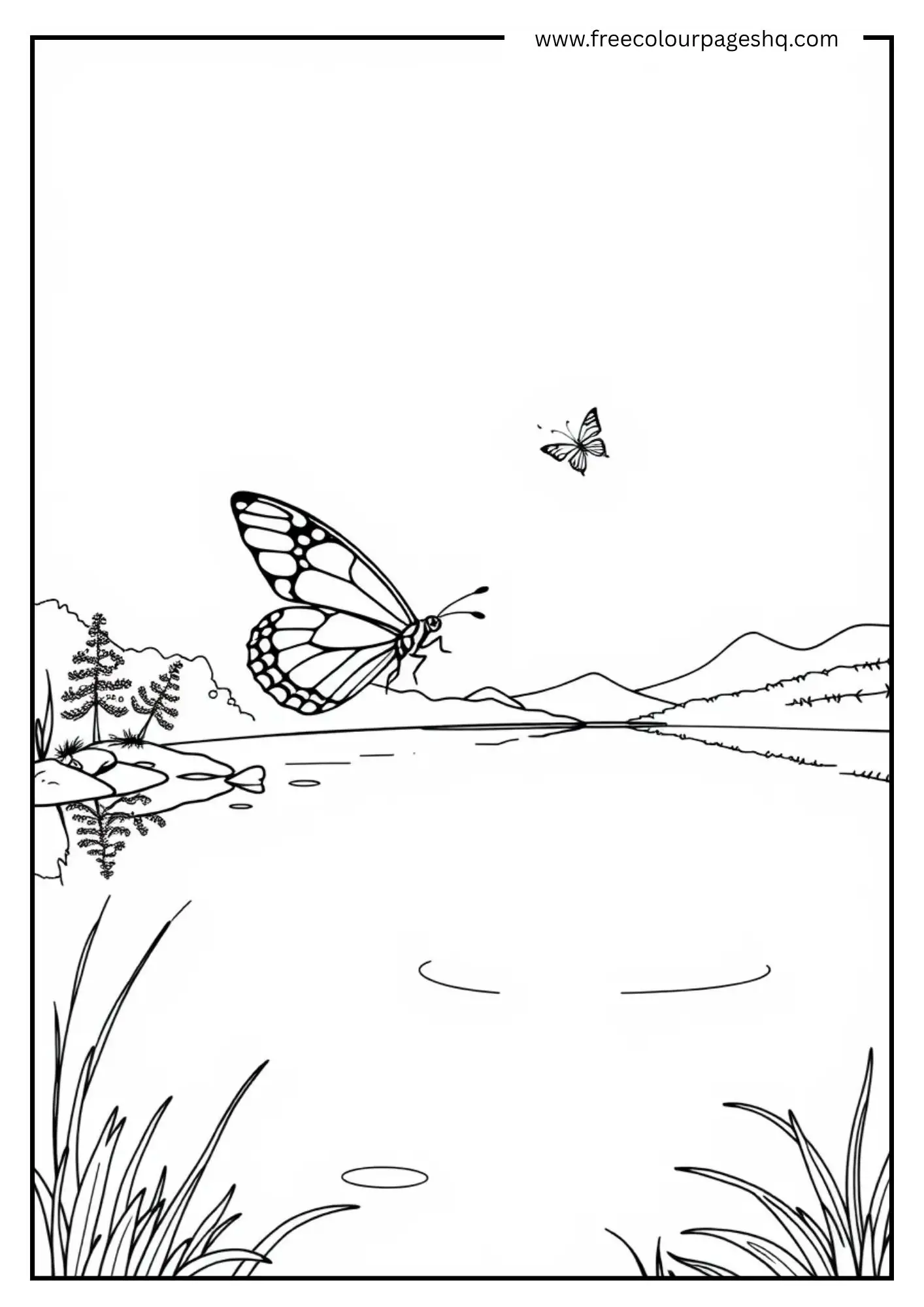 The Lake's Visitors