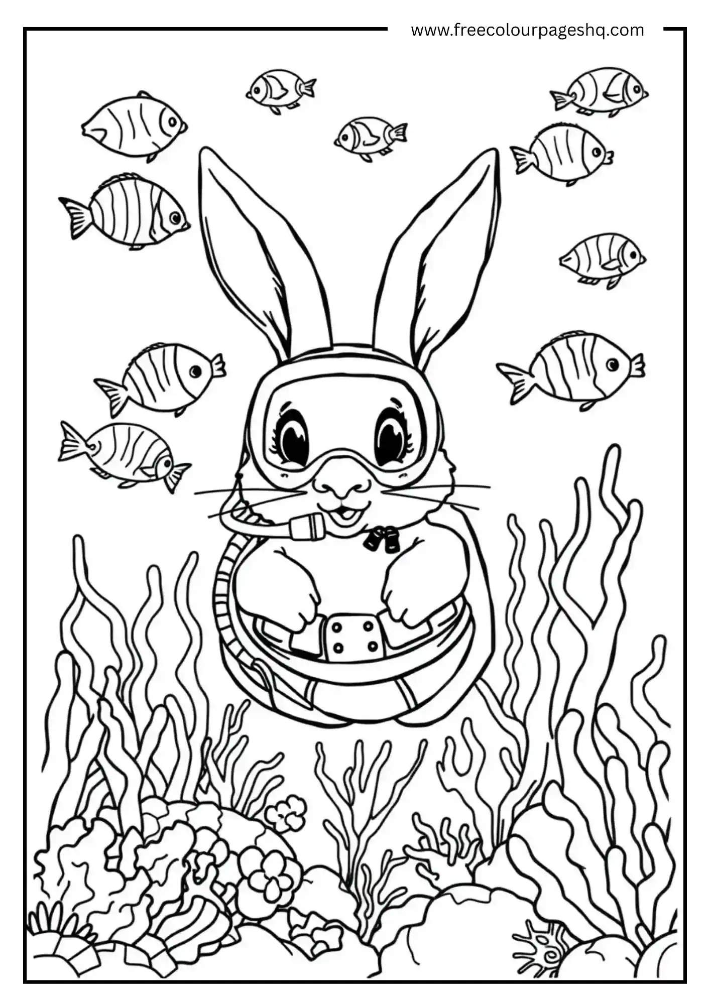 Underwater Bunny