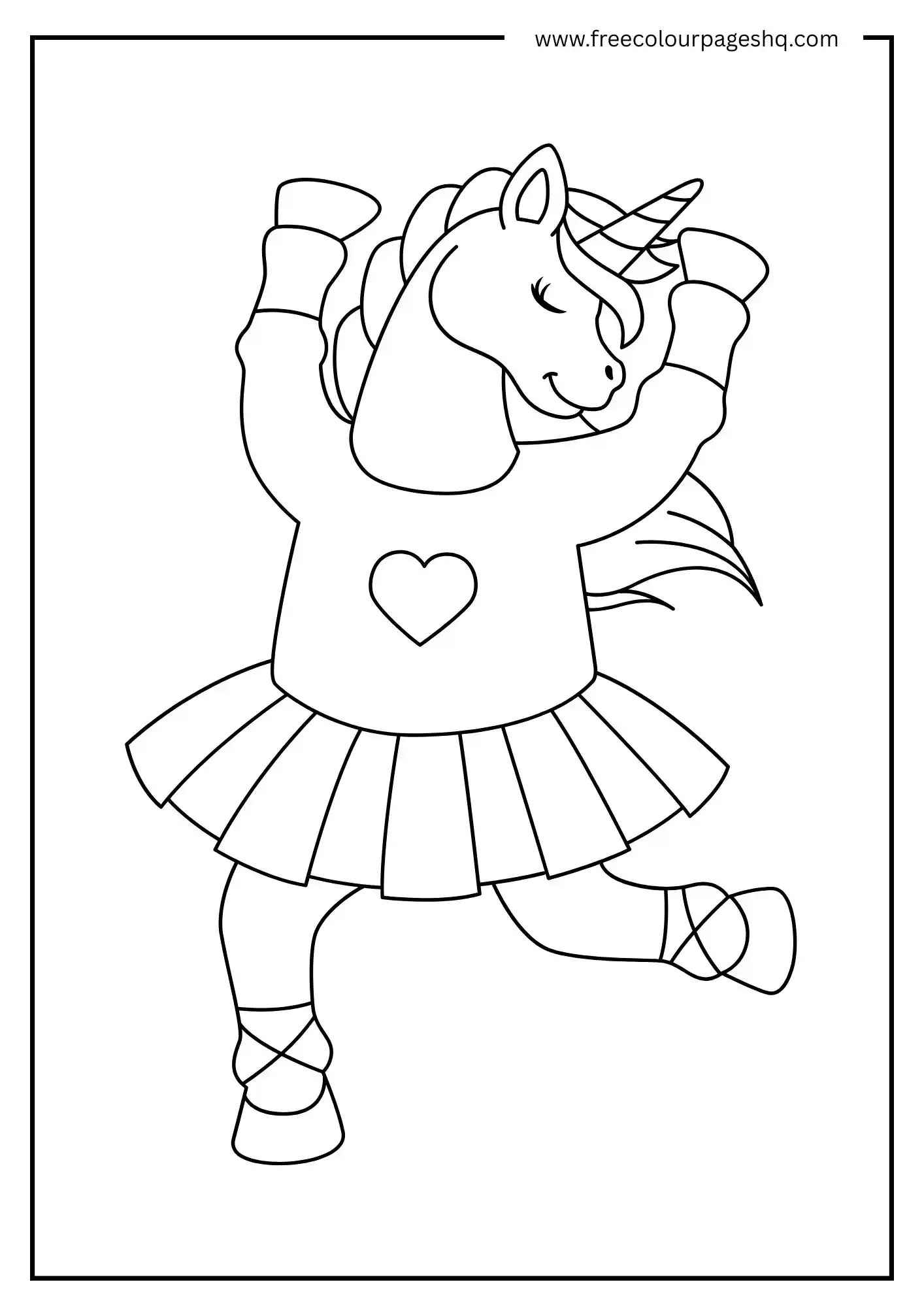 Unicorn Ballerina