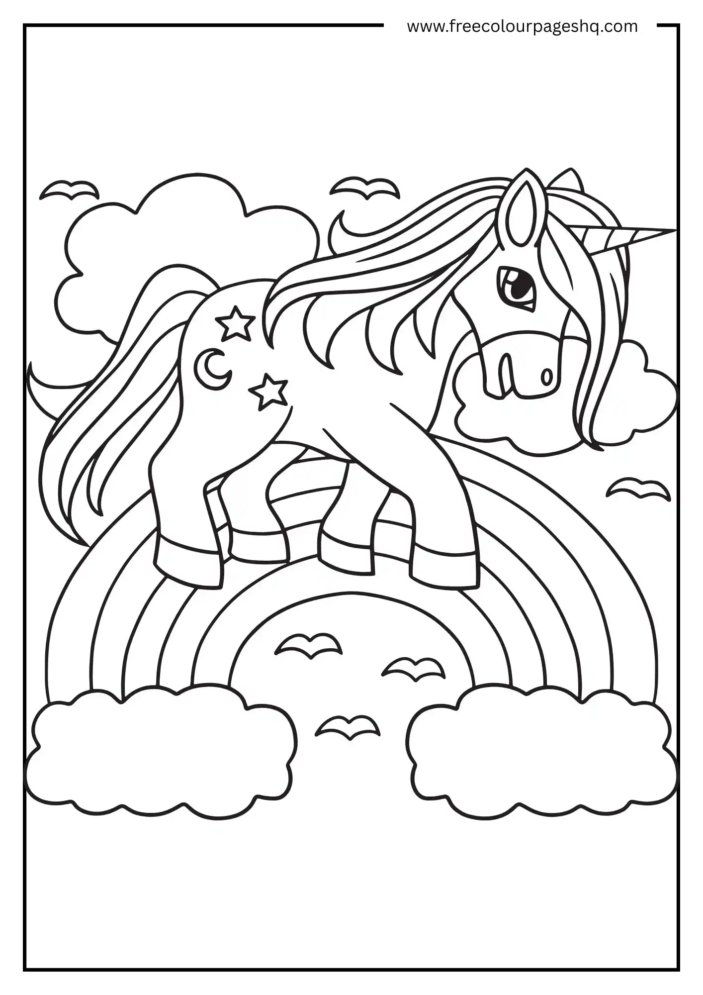 Unicorn in the Clouds