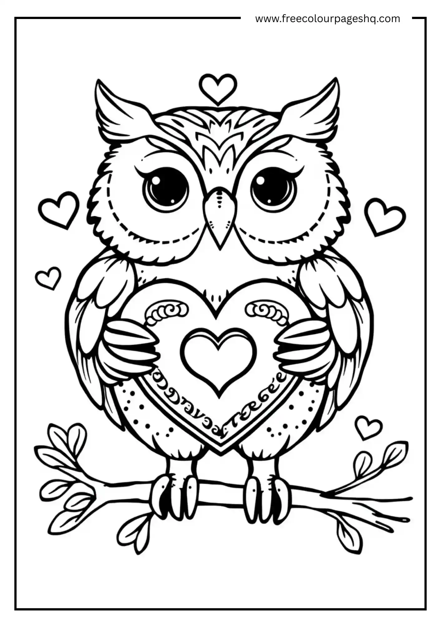 Valentine Love Owl