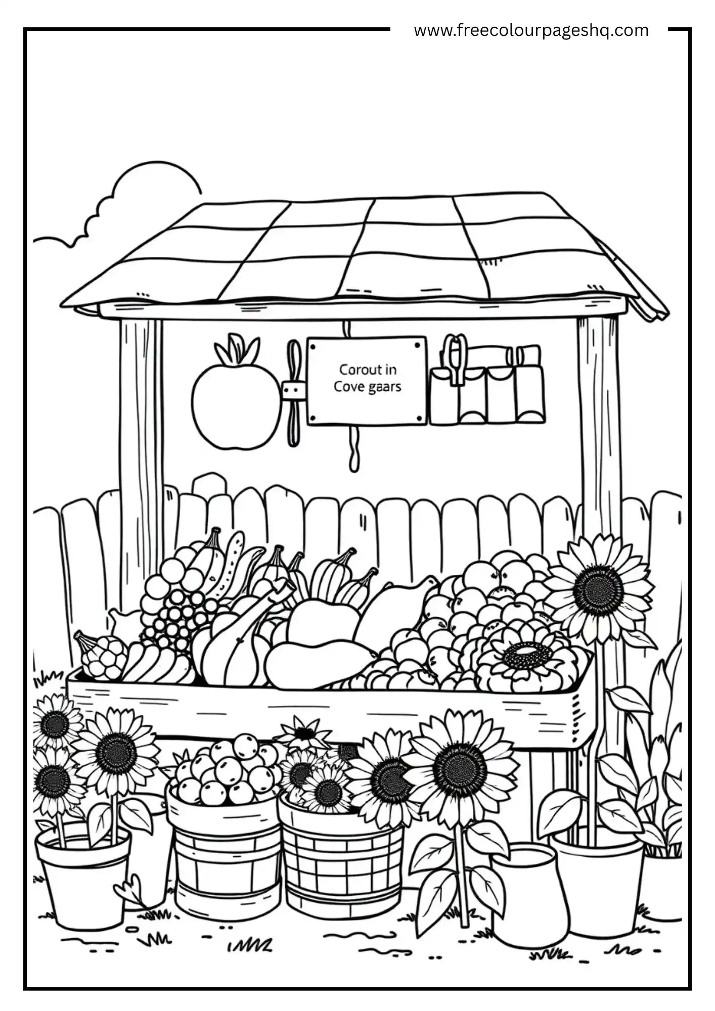 Vegetables and Flowers