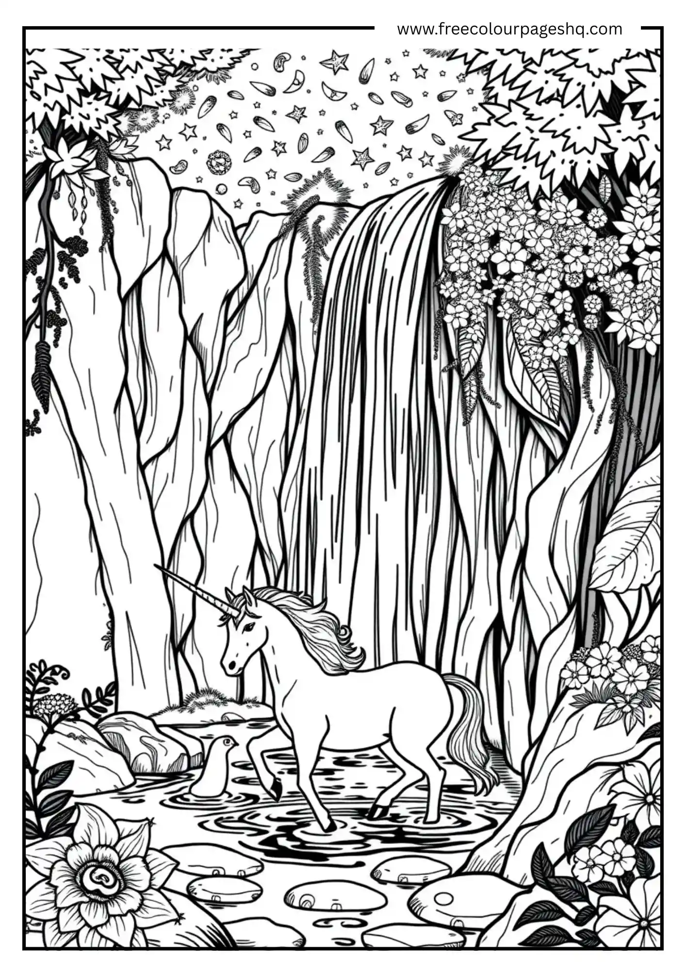 Waterfall Unicorn