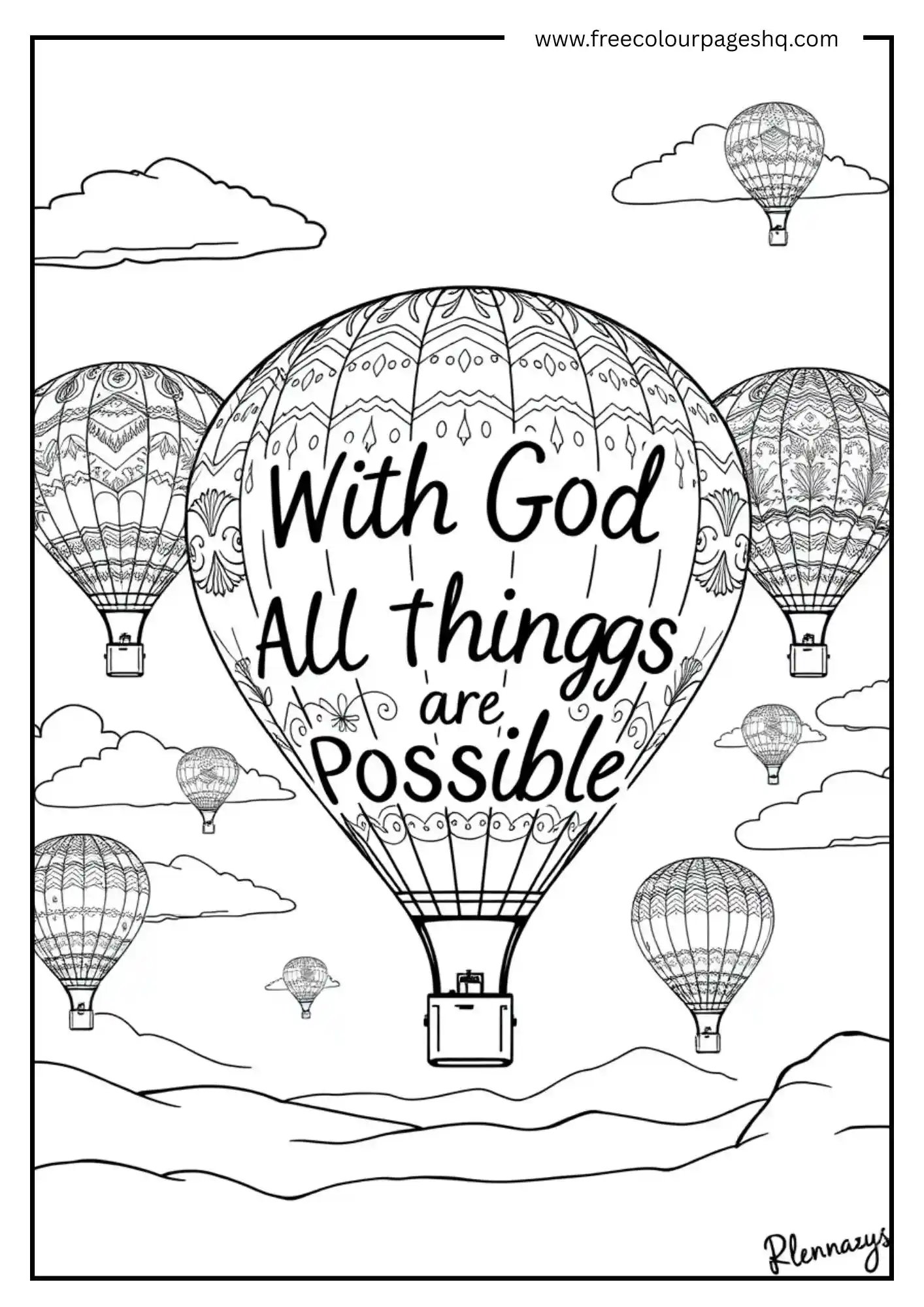 With God All Things Are Possible With God All Things Are Possible