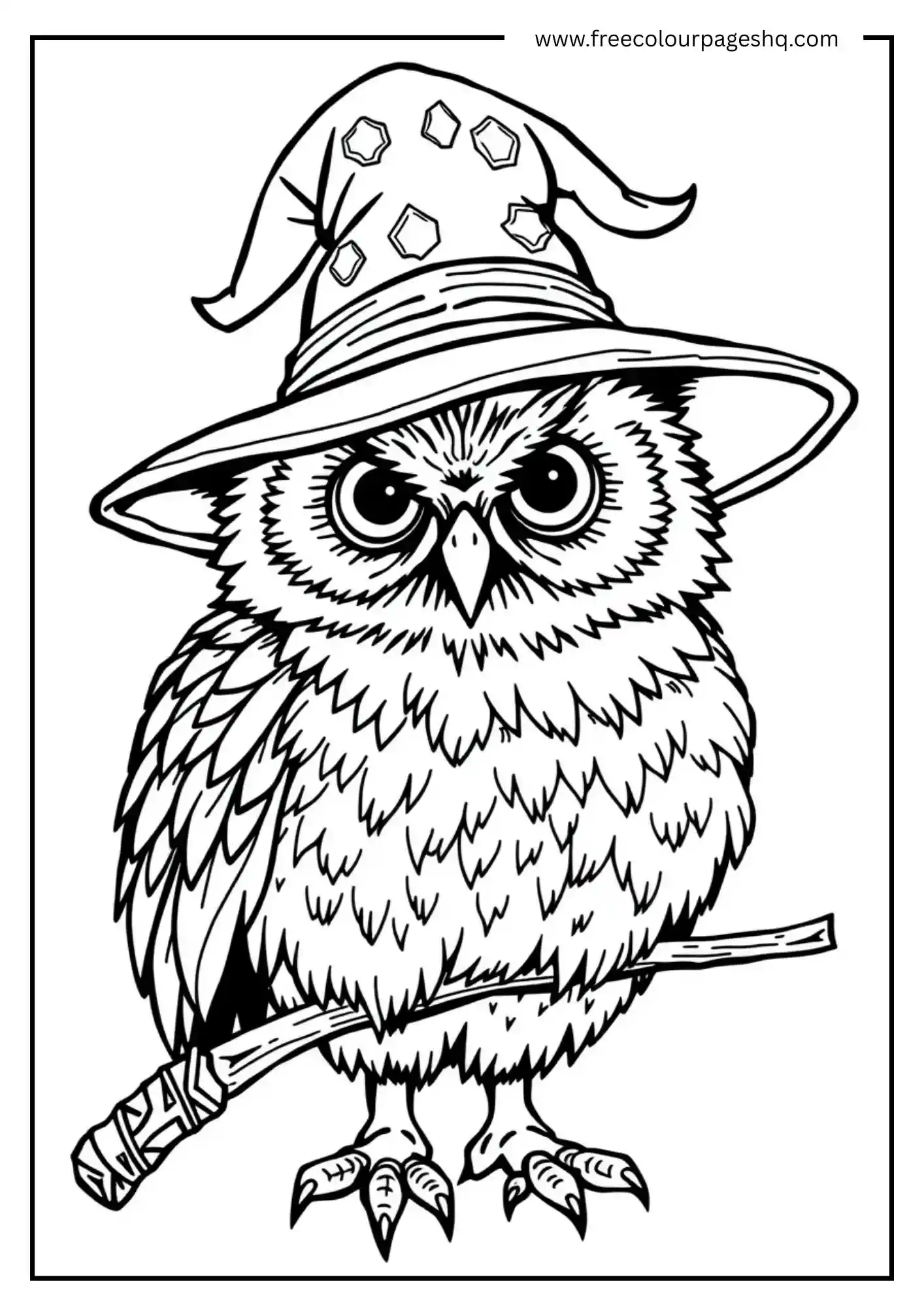 Wizard Hat Owl