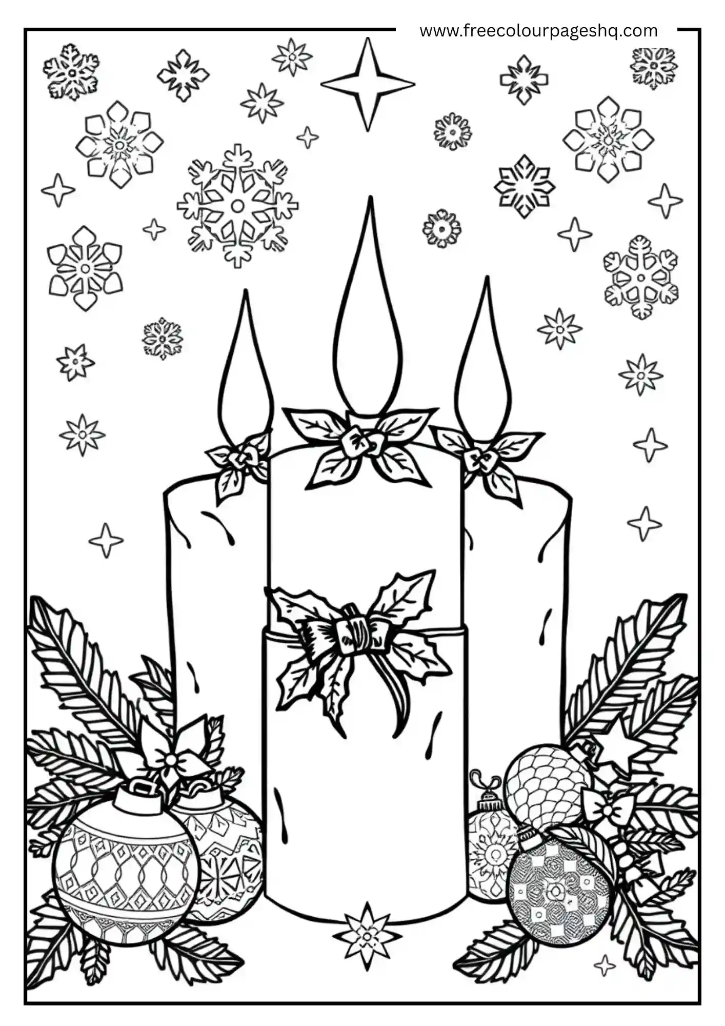 Christmas Candle Glow