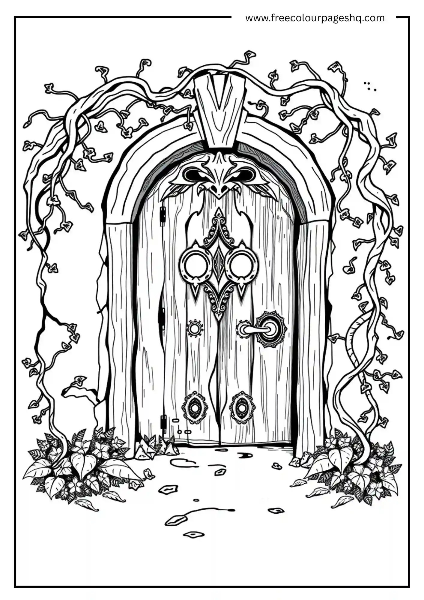 Creepy Haunted Doorway