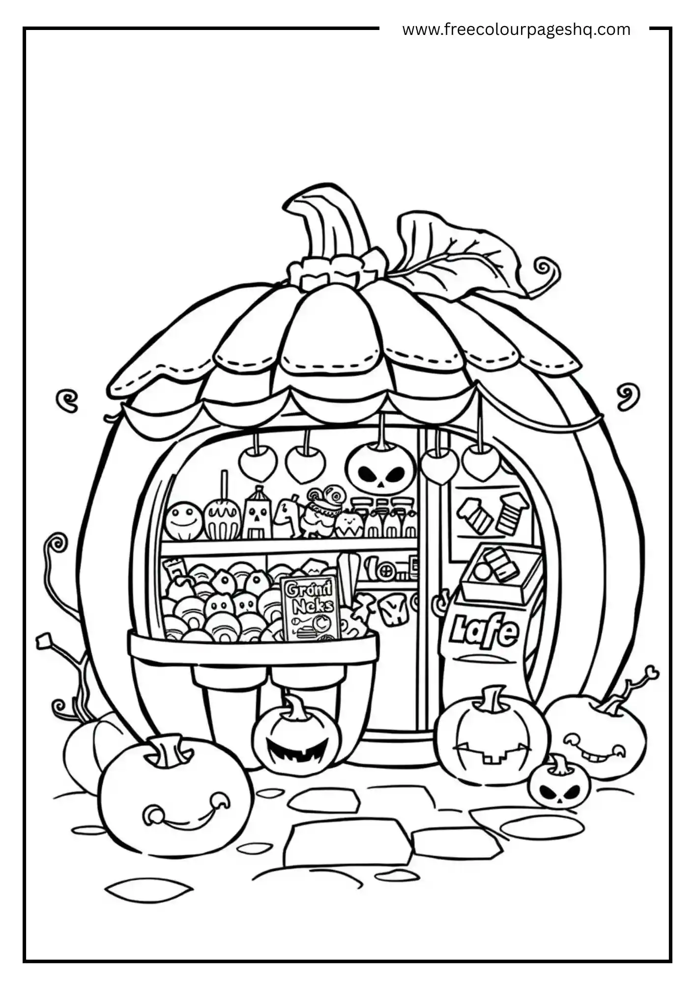 Pumpkin Candy Shop