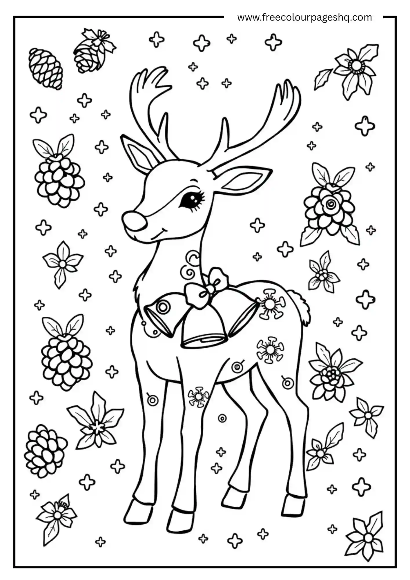Reindeer with Sleigh Bells