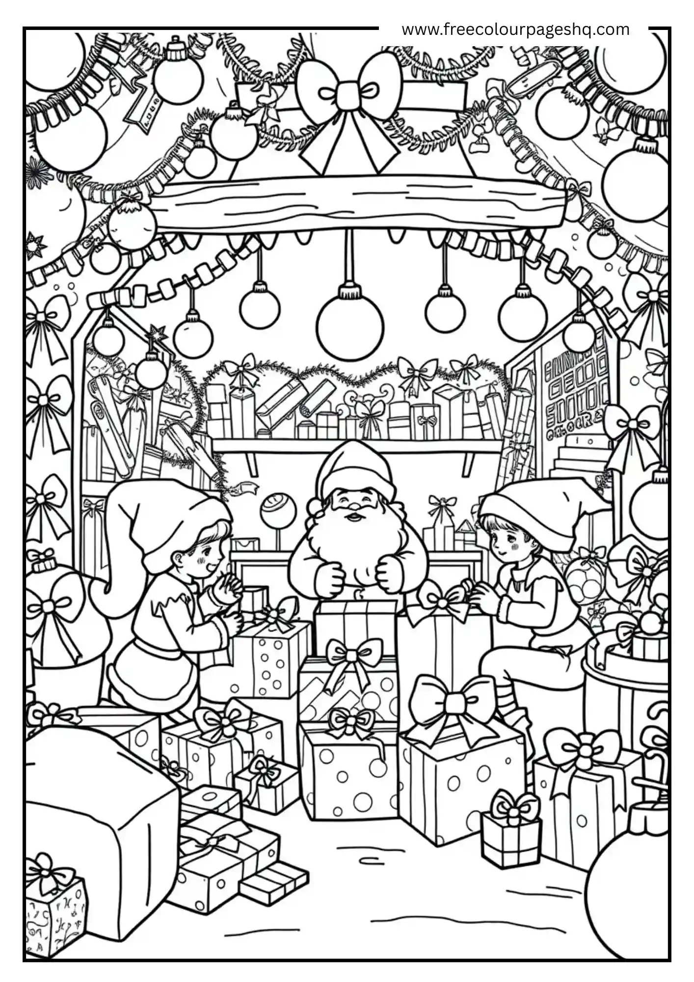 Santa’s Workshop Inside