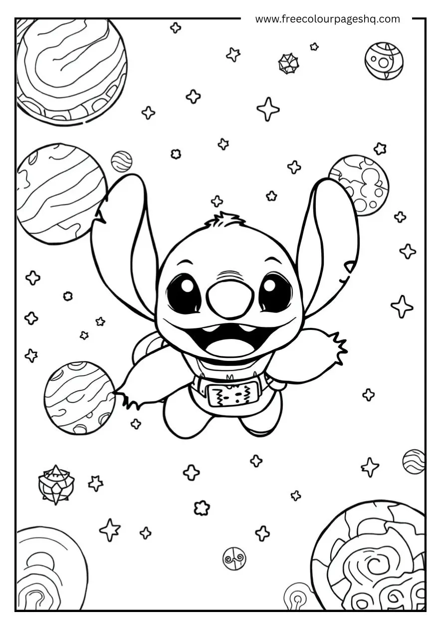 Astronaut Stitch Adventure