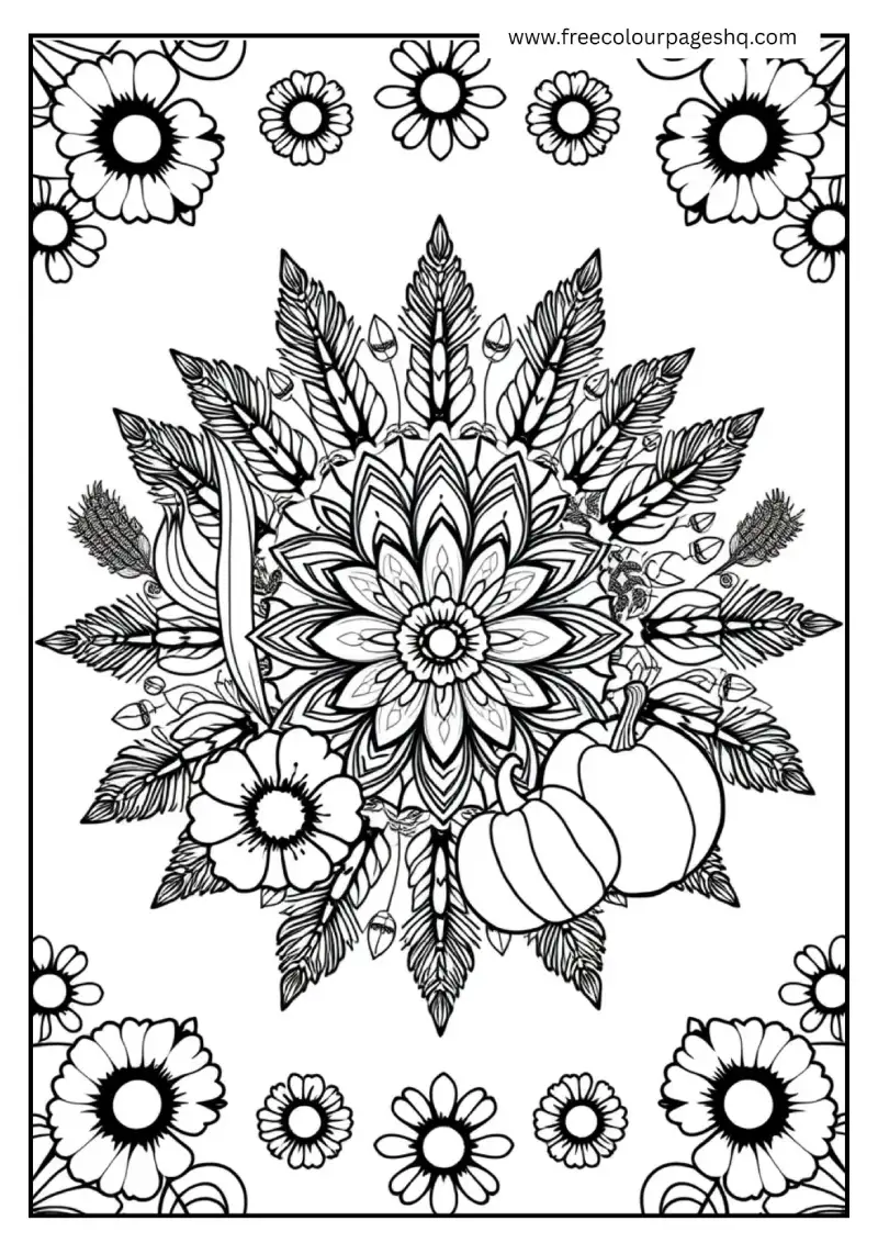 Bountiful Harvest Mandala