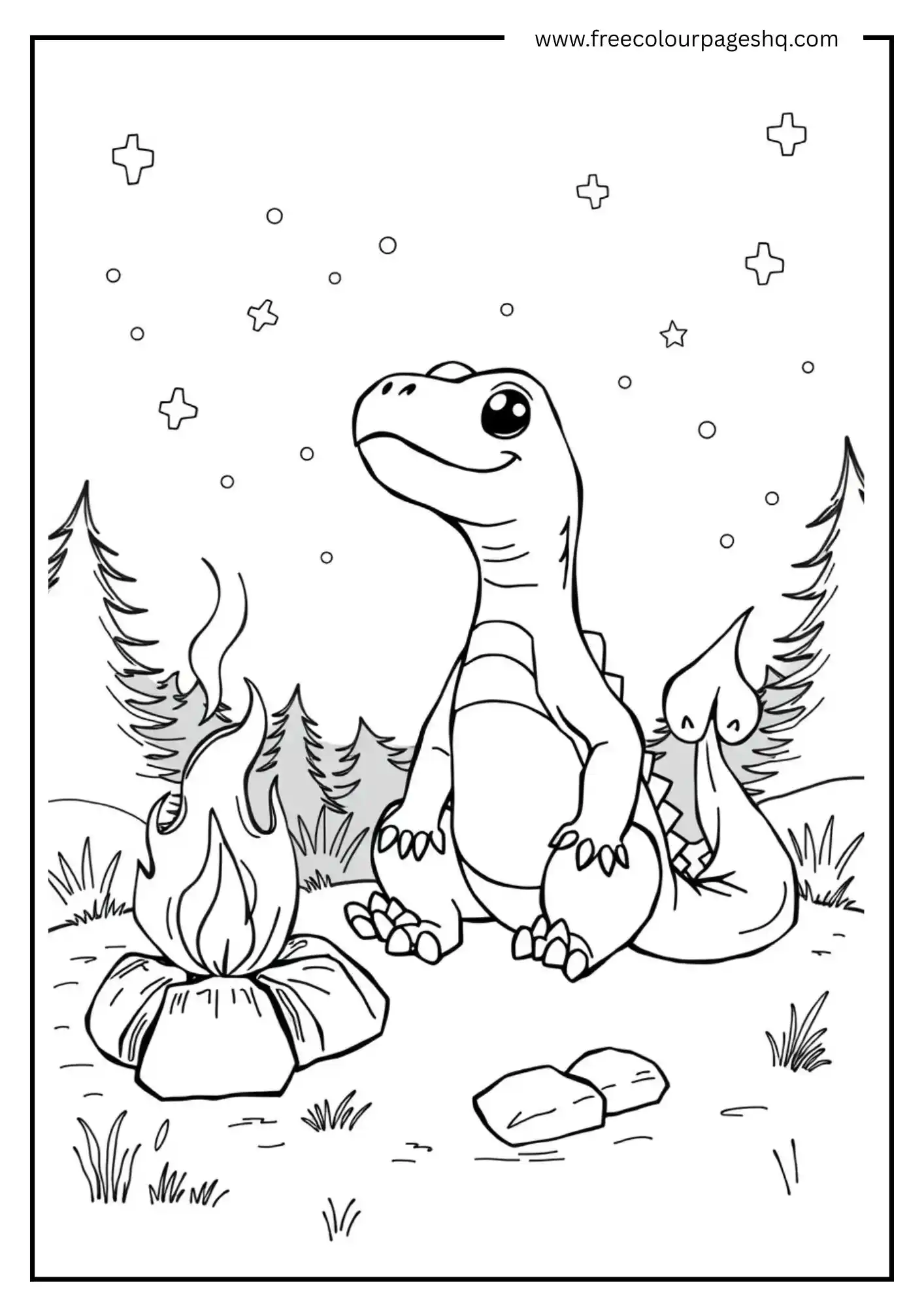 Charmander with Campfire