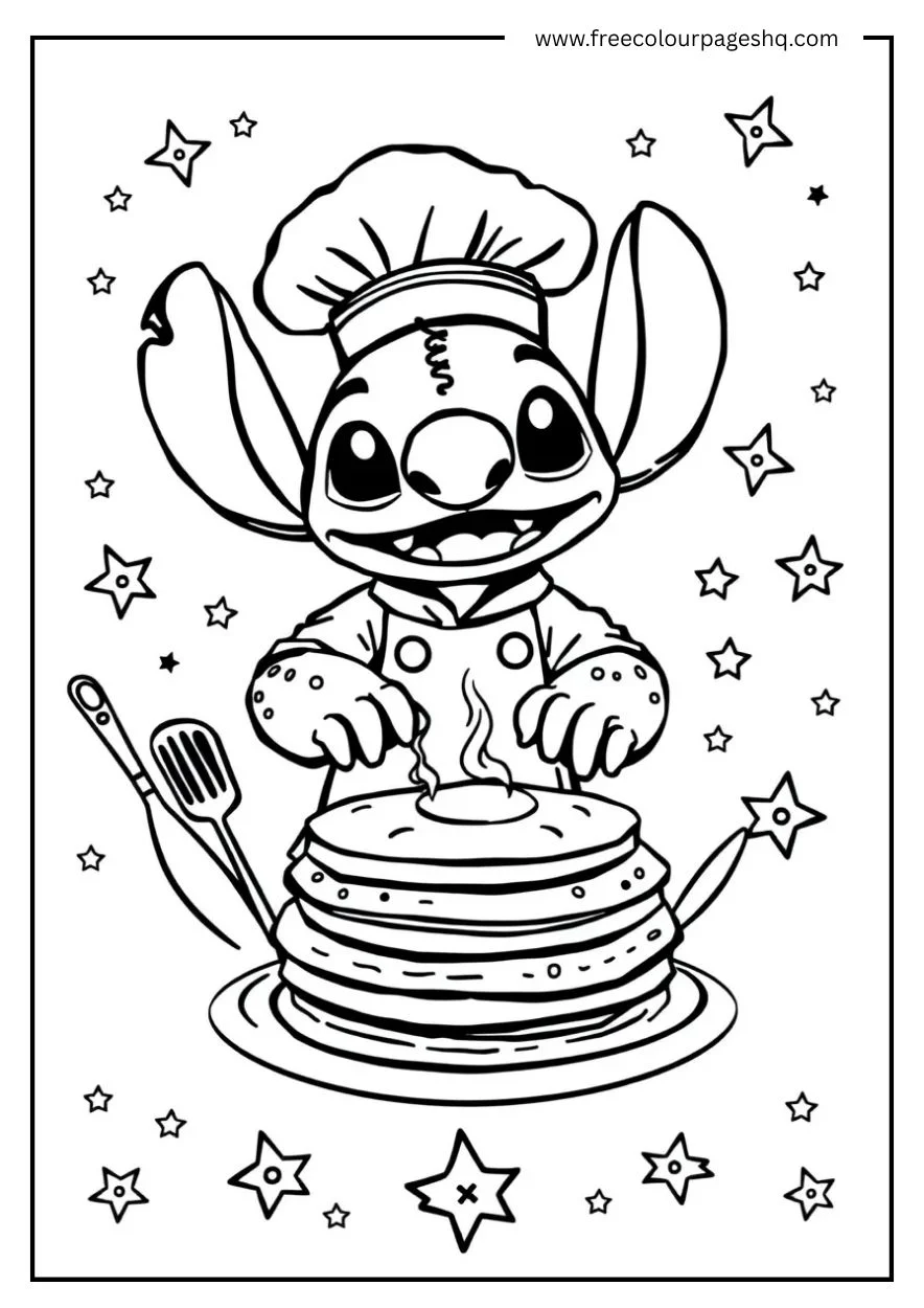 Chef Stitch Cooking