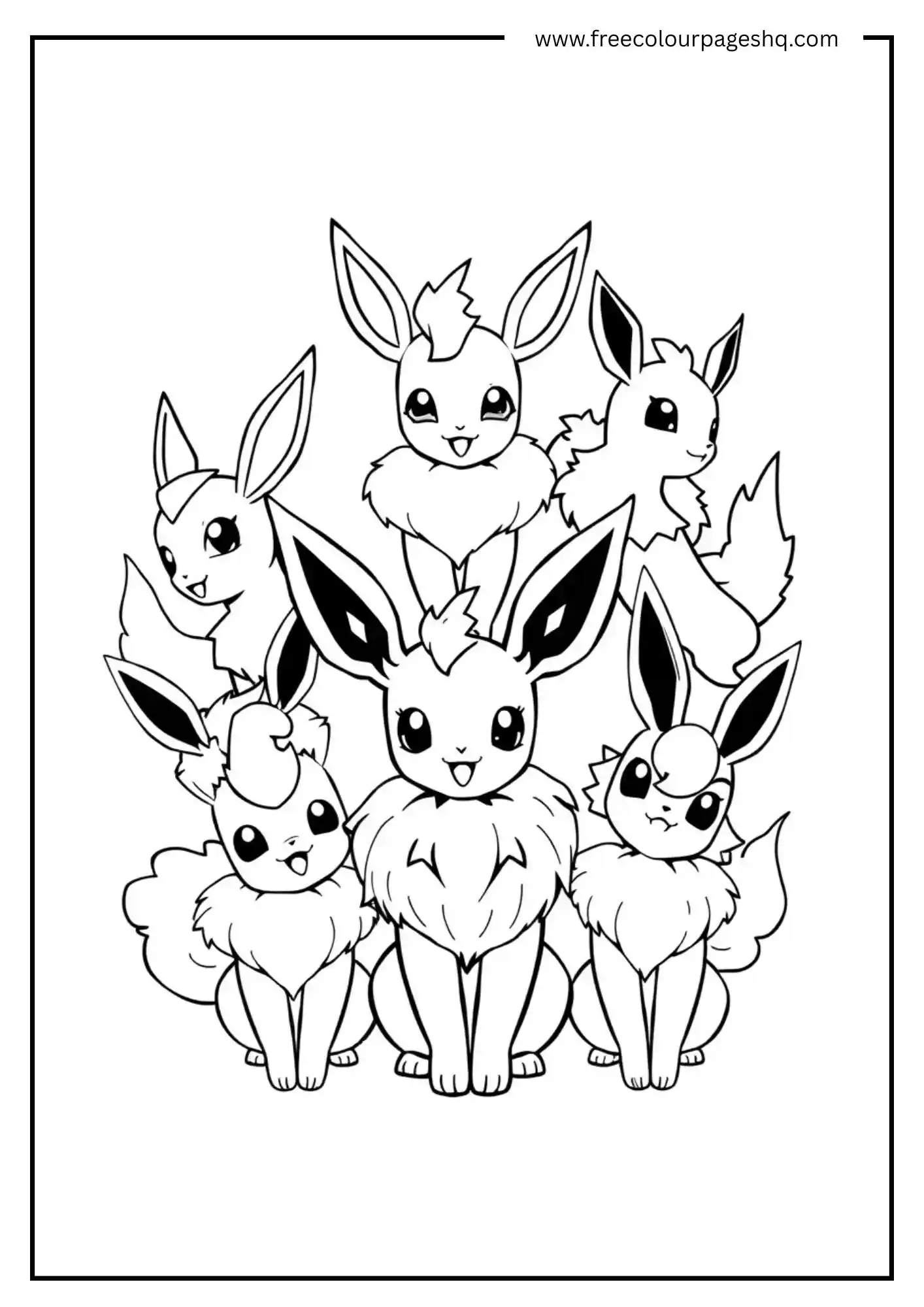 Eevee Evolution Lineup