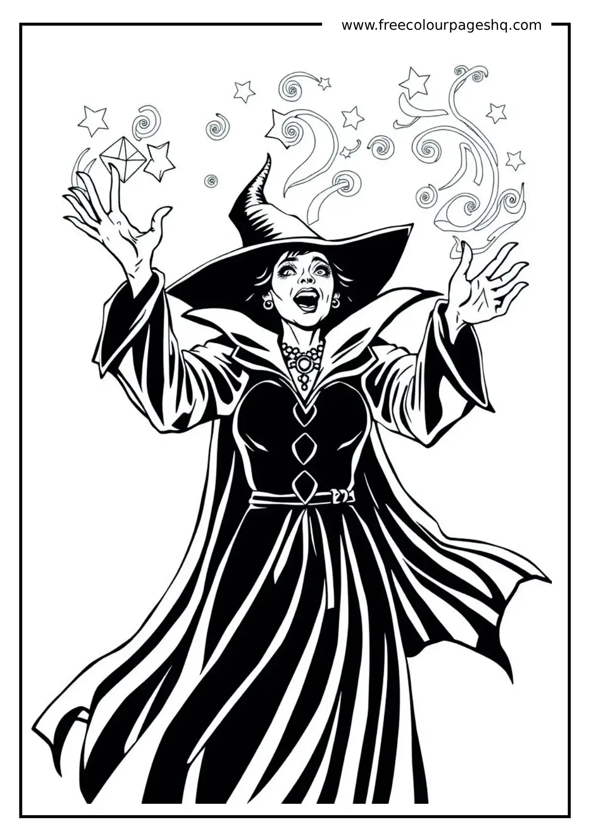 Elphaba Casting a Spell