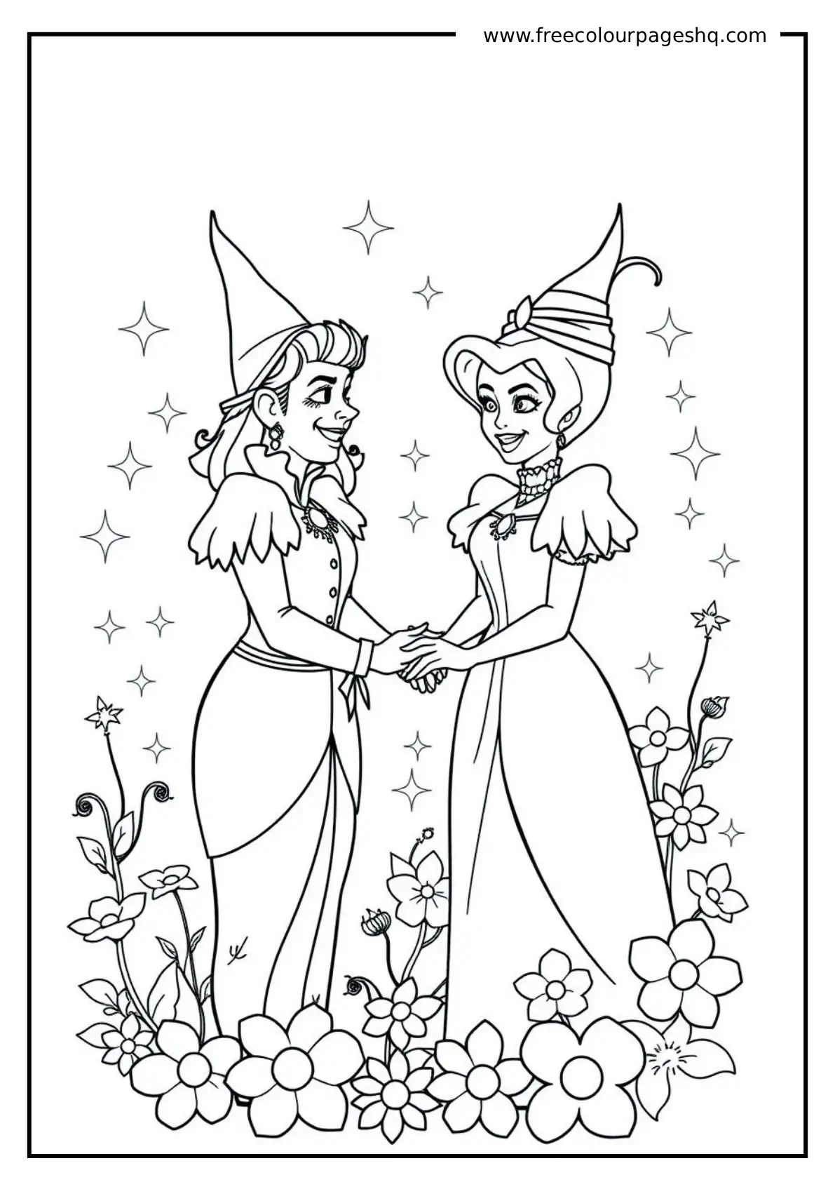 Elphaba and Glinda Friendship Moment