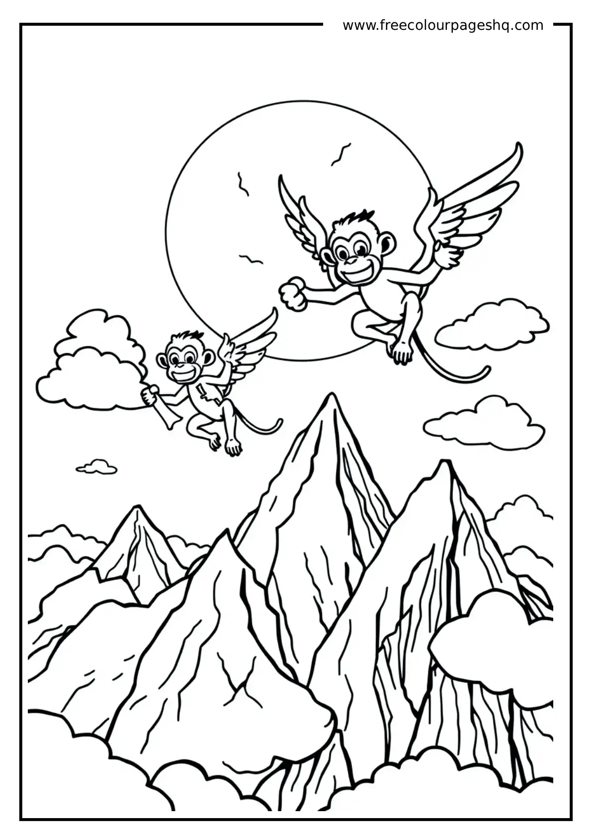 Flying Monkeys in the Sky