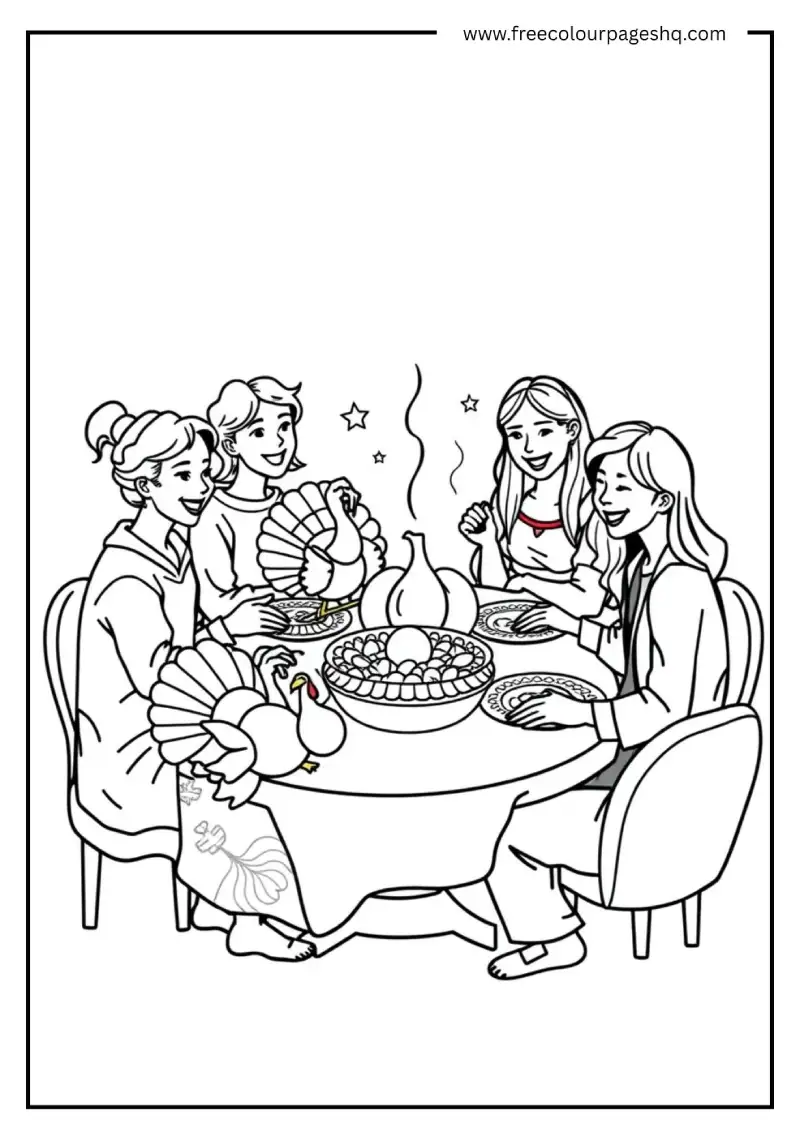 Friends giving Gathering