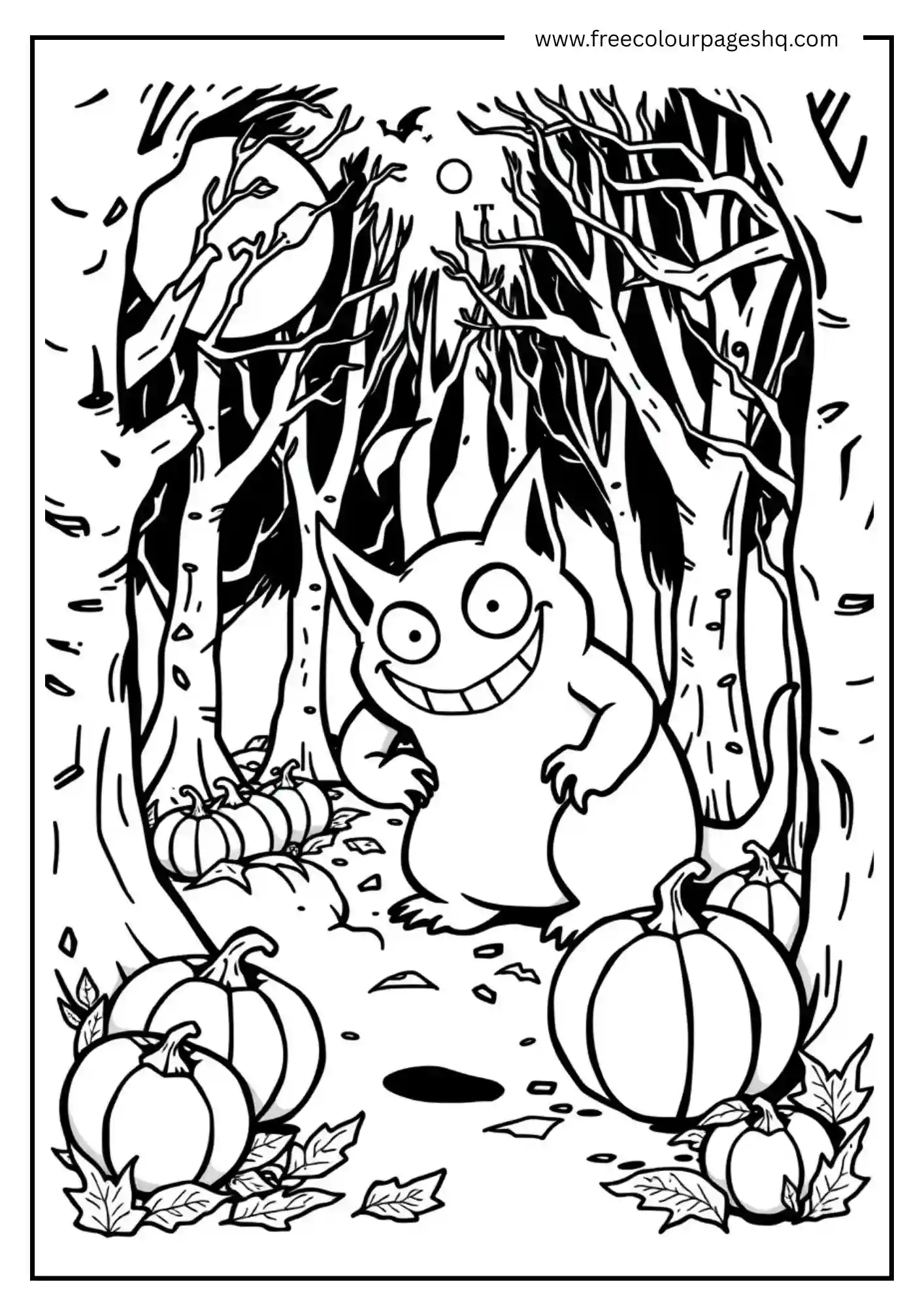 Gengar in Haunted Forest