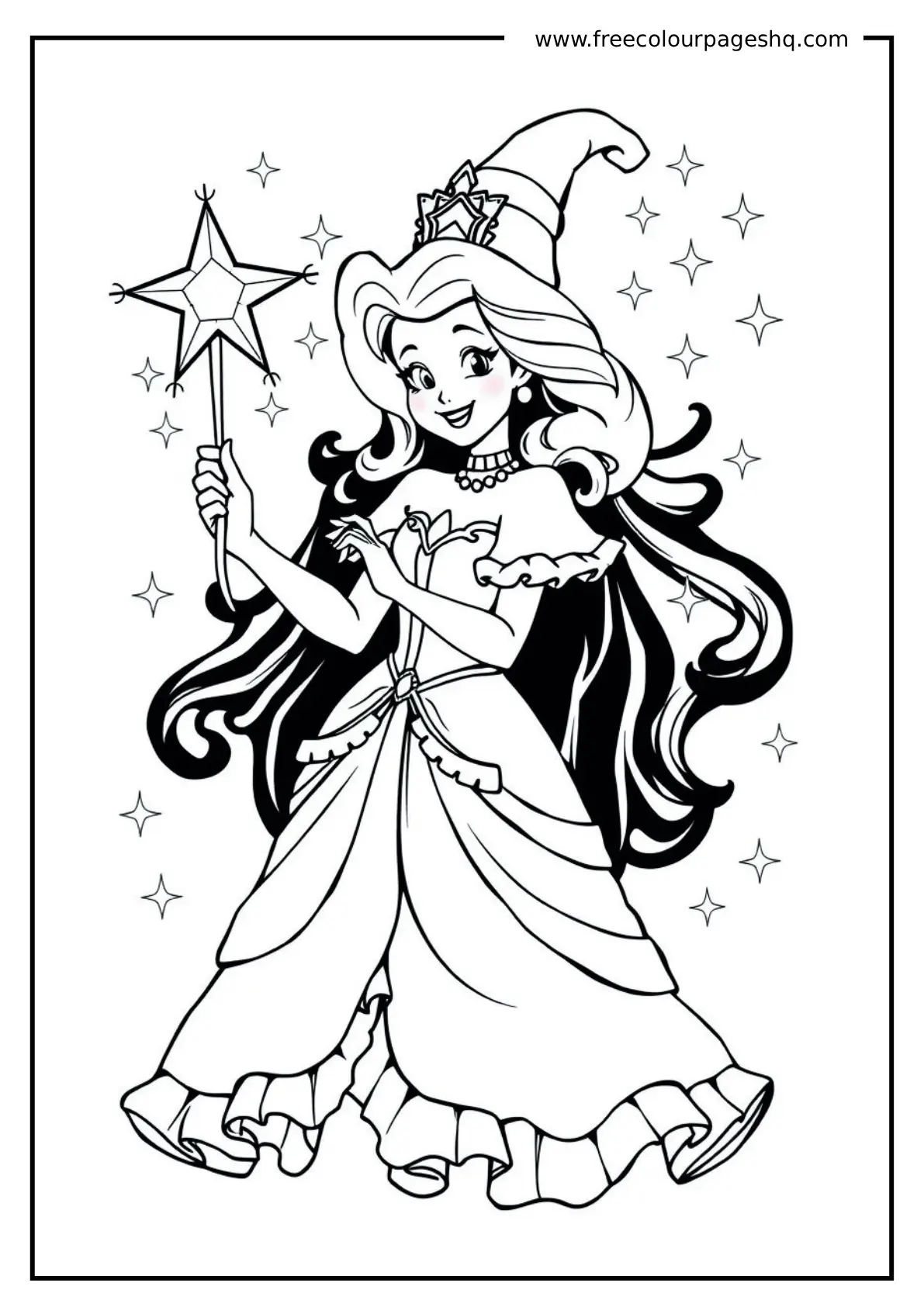 Glinda the Good Witch with Magic Wand