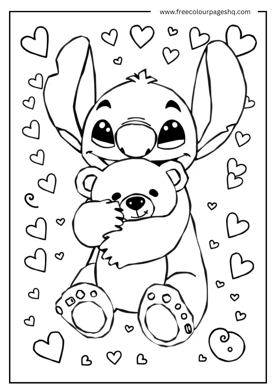 Happy Stitch Hug