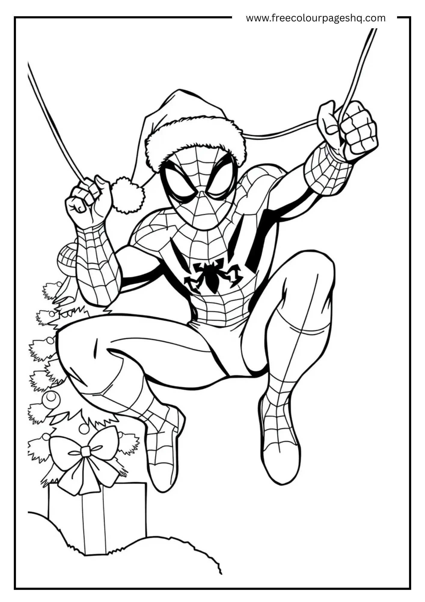 Holiday-Themed Spider-Man