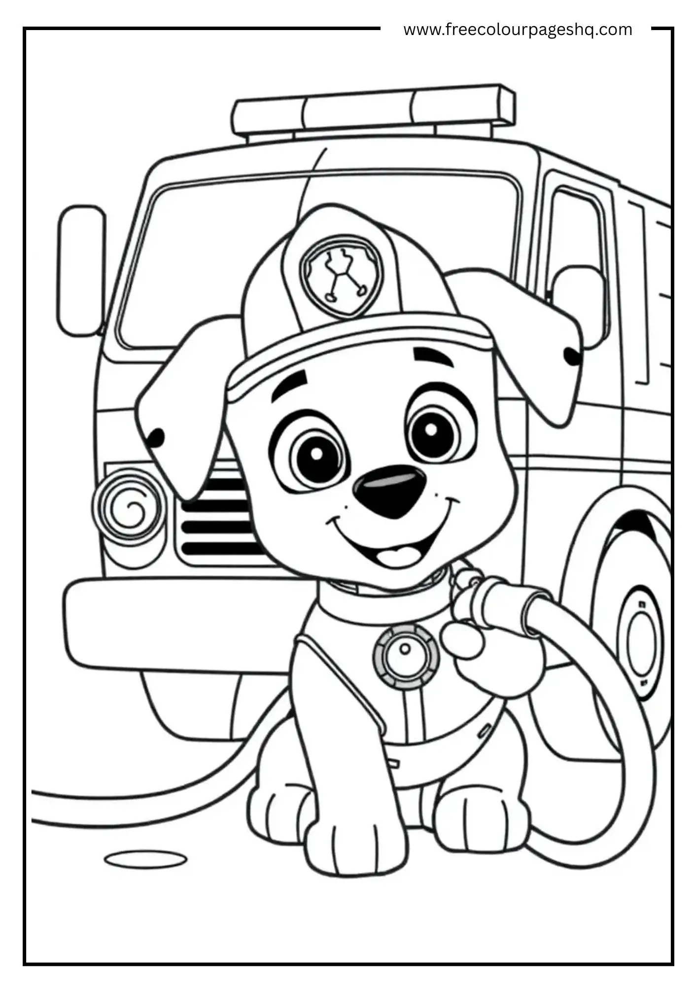 Paw Patrol Coloring pages