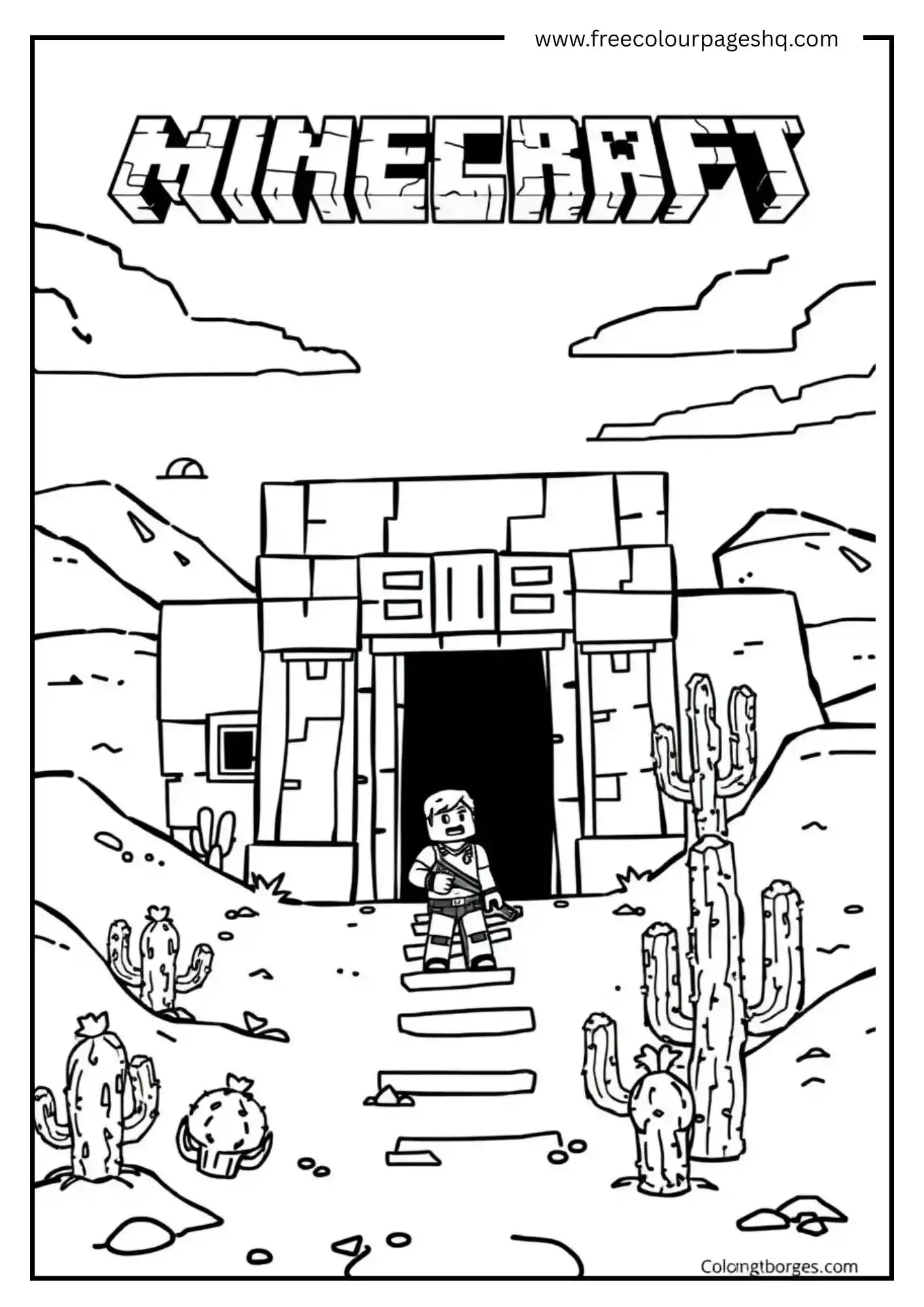 Minecraft Desert Temple