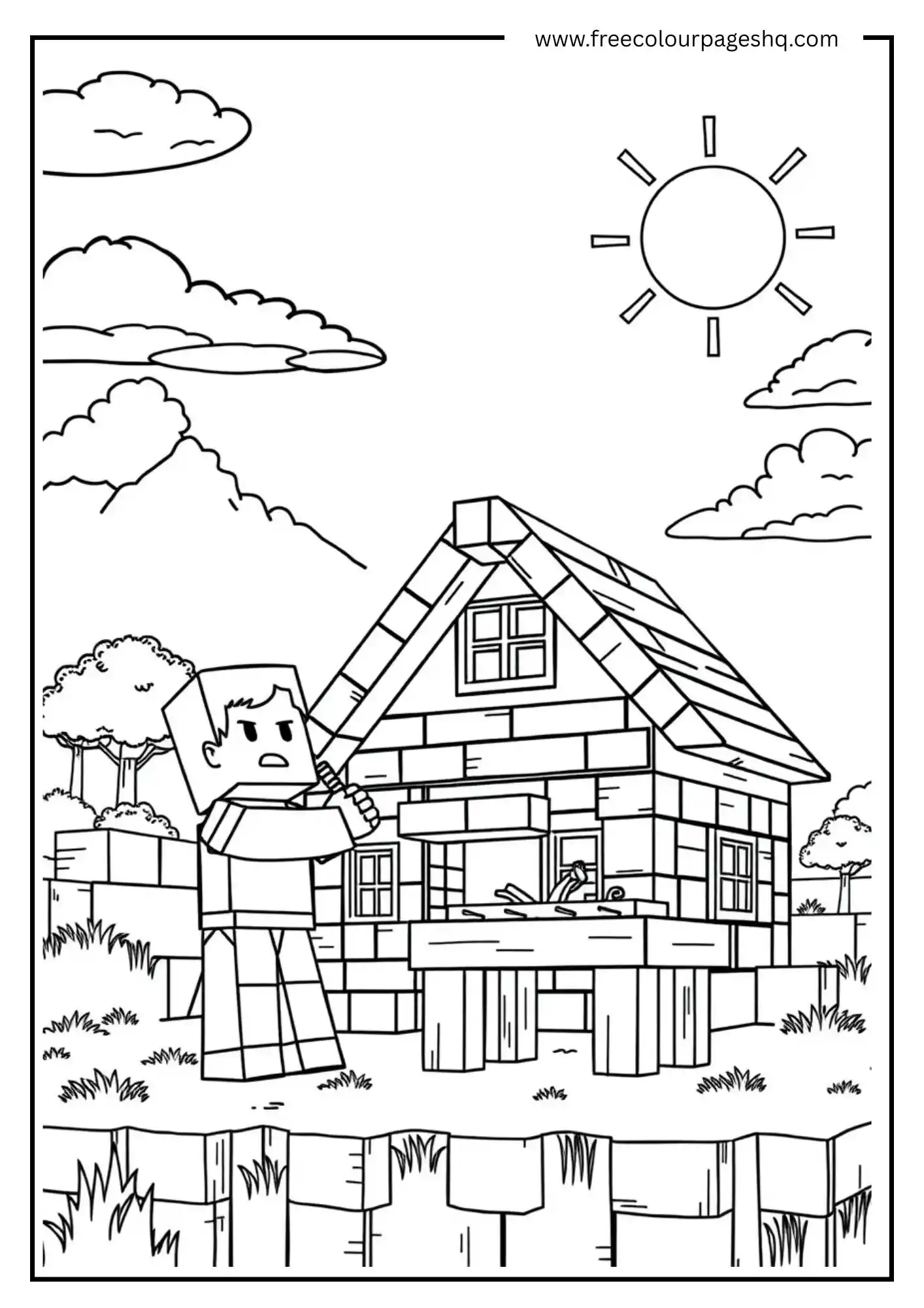 Minecraft House Building