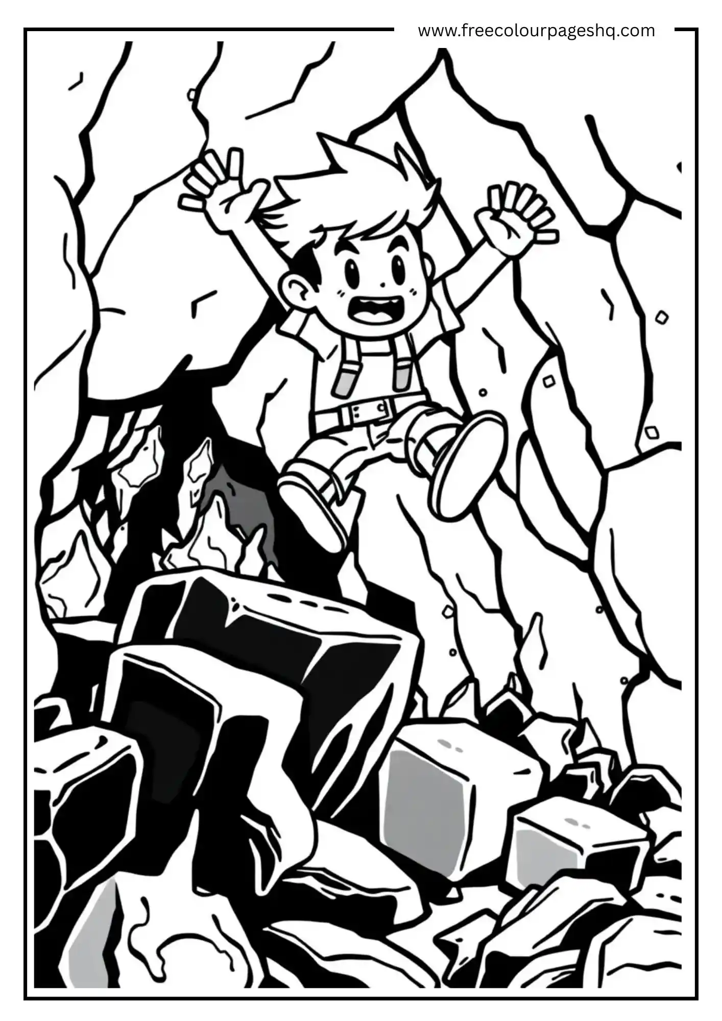 Minecraft Lava Escape