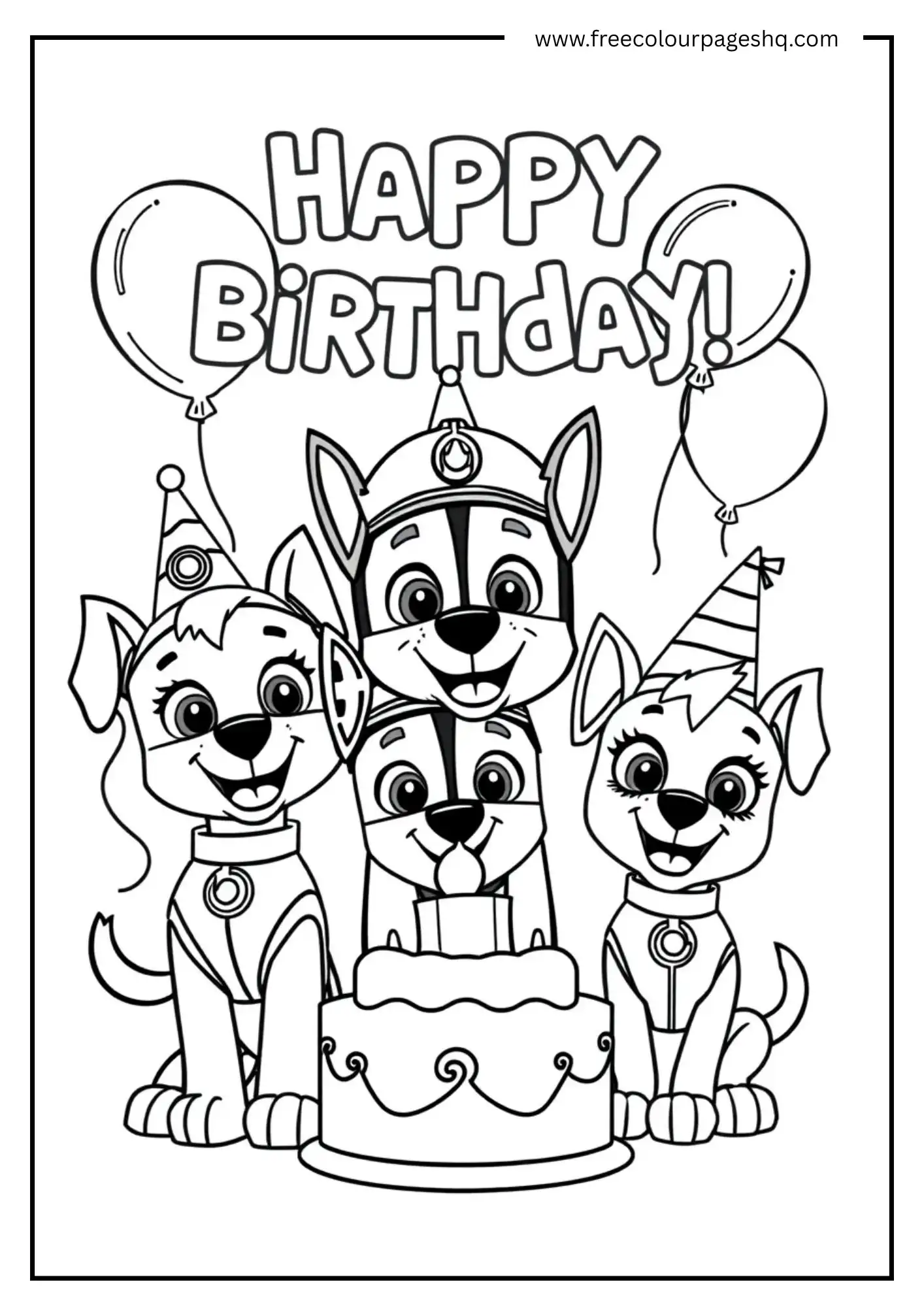 Paw Patrol Birthday Party