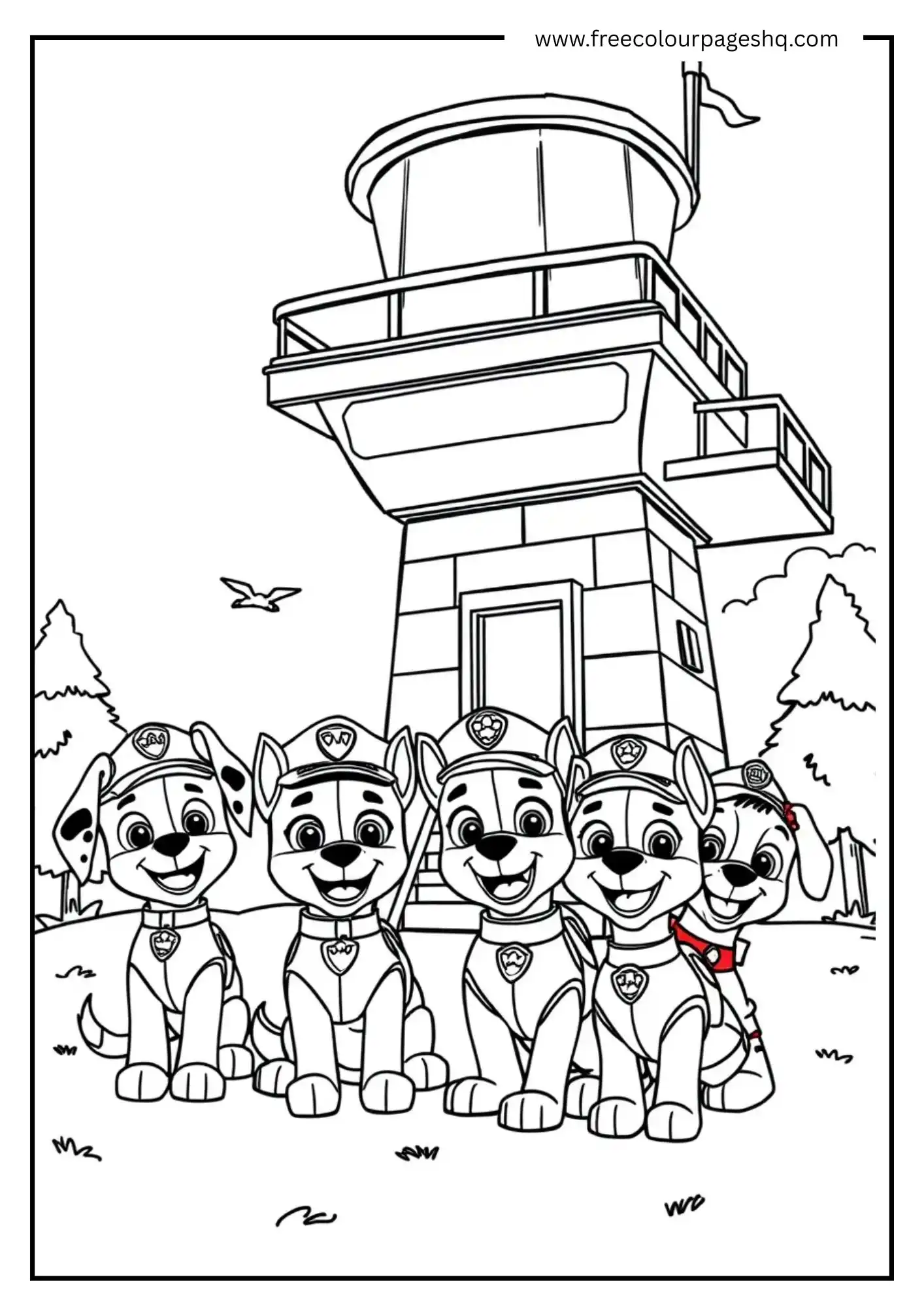 Paw Patrol Lookout Tower