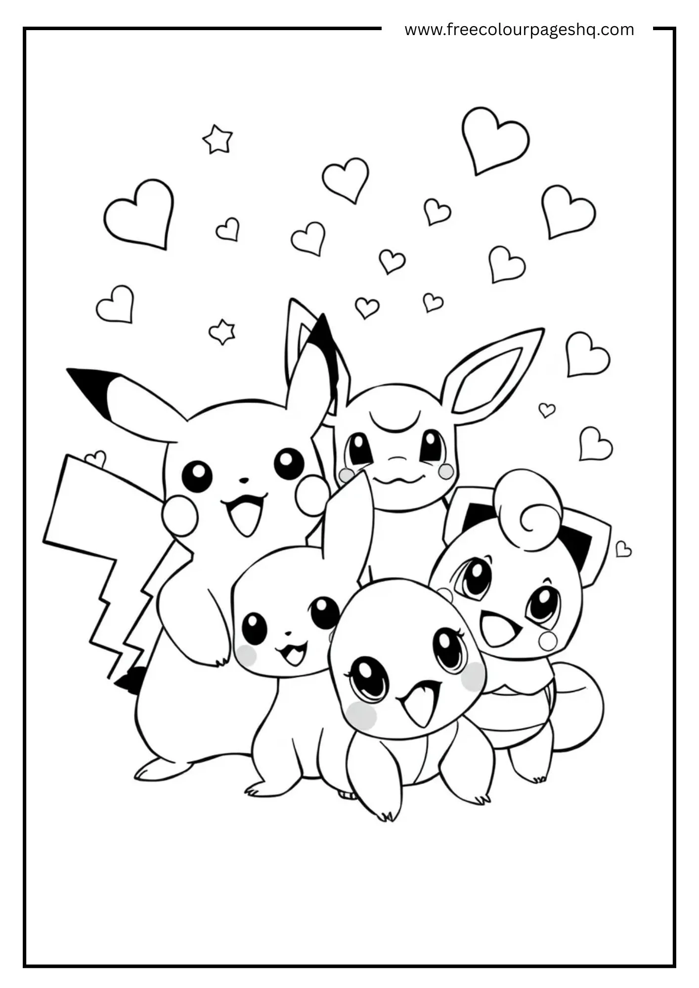 Pokémon Coloring Pages