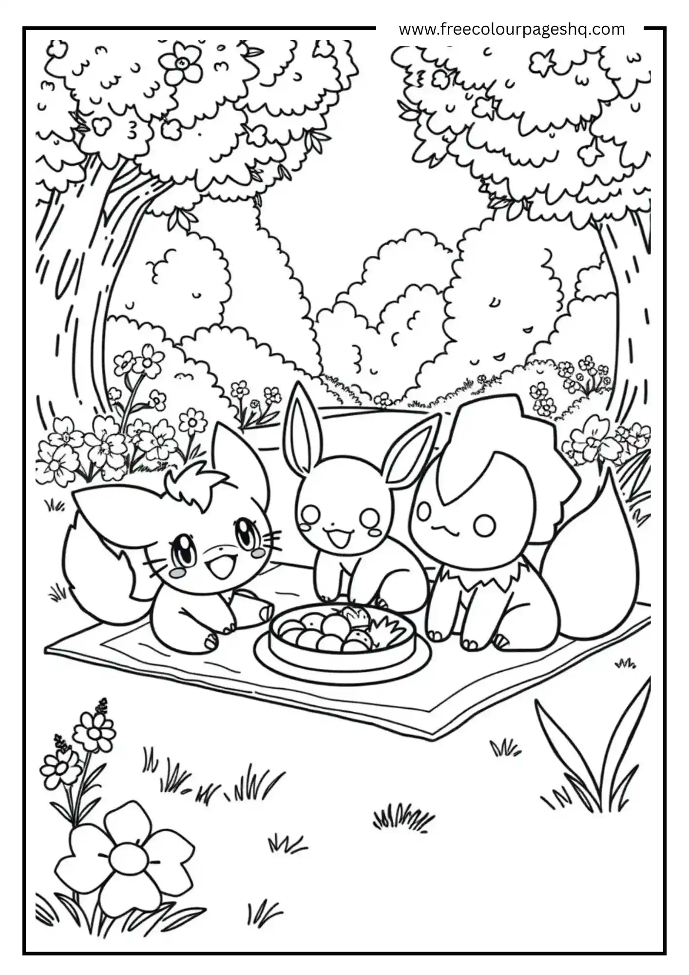 Pokémon Garden Picnic